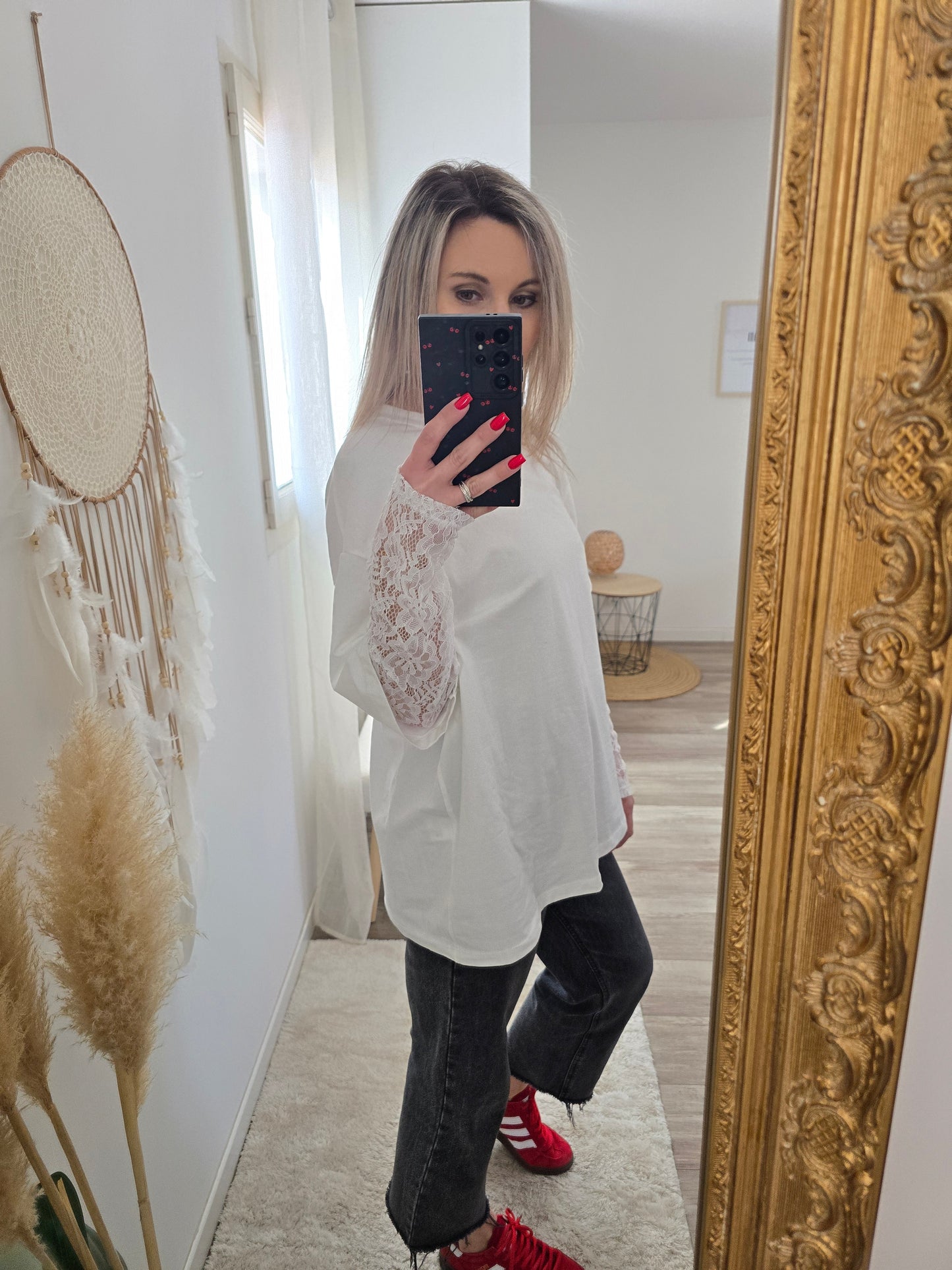 T-shirt Carla blanc
