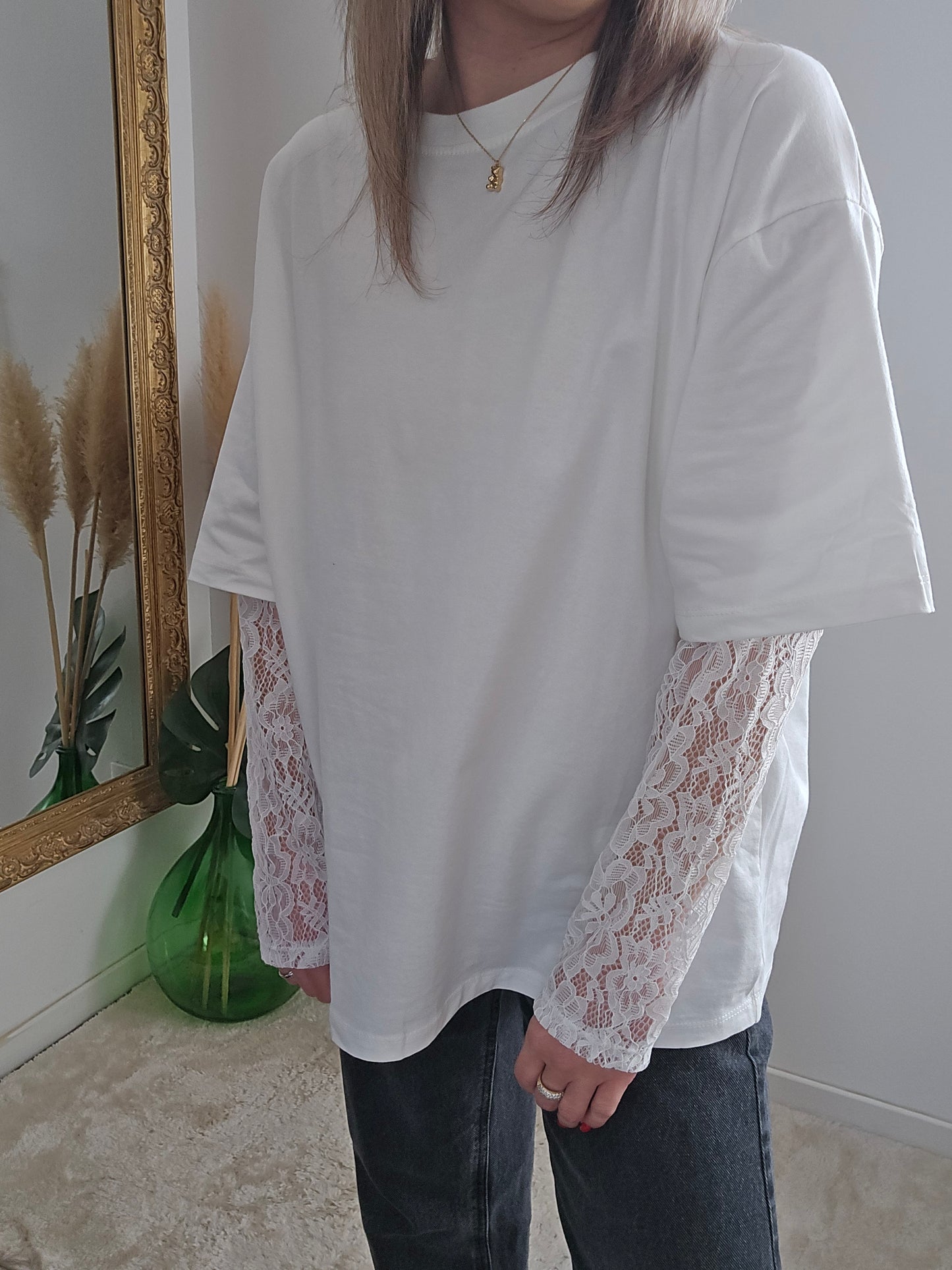 T-shirt Carla blanc
