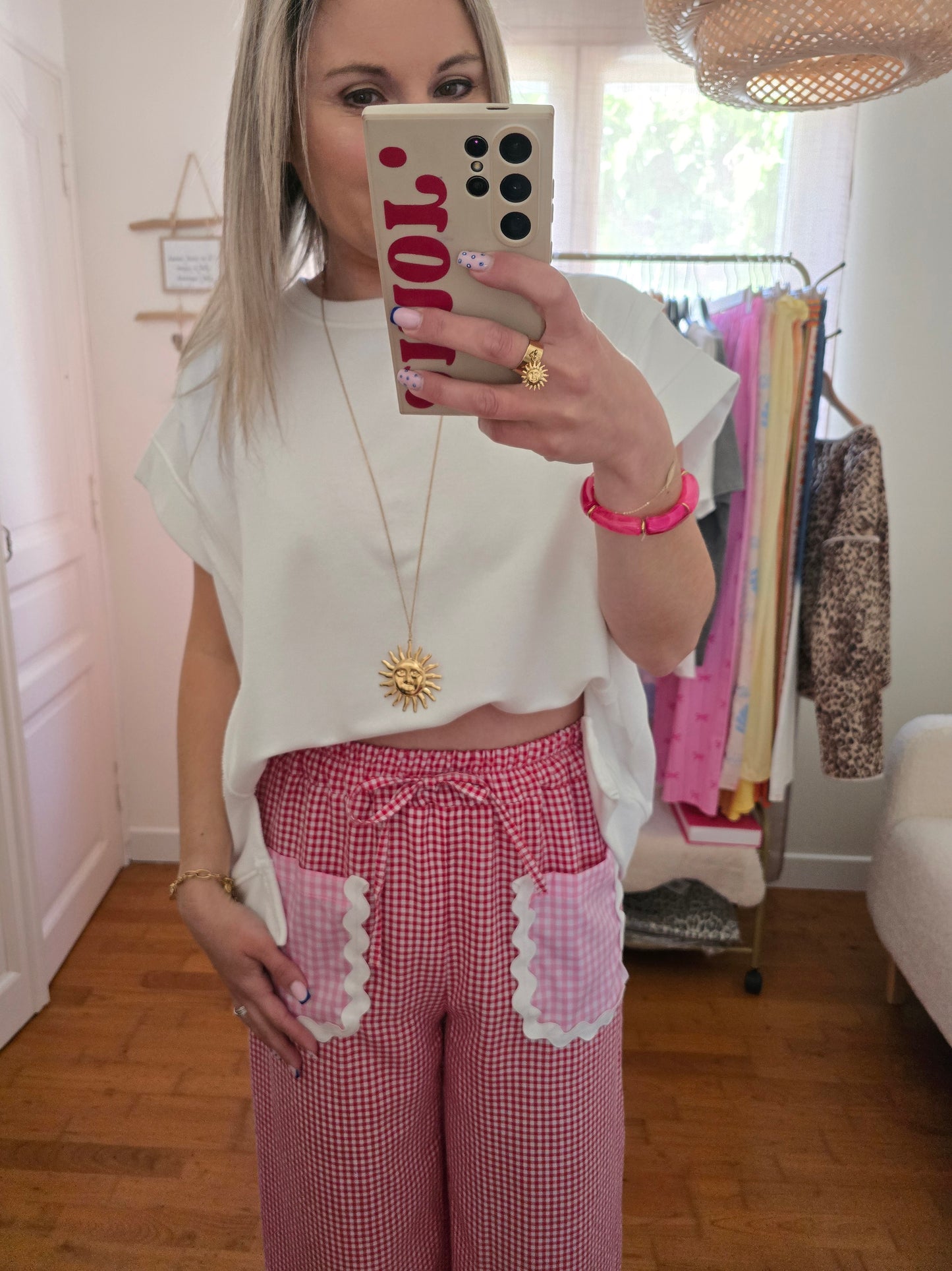 Top Pénélope blanc