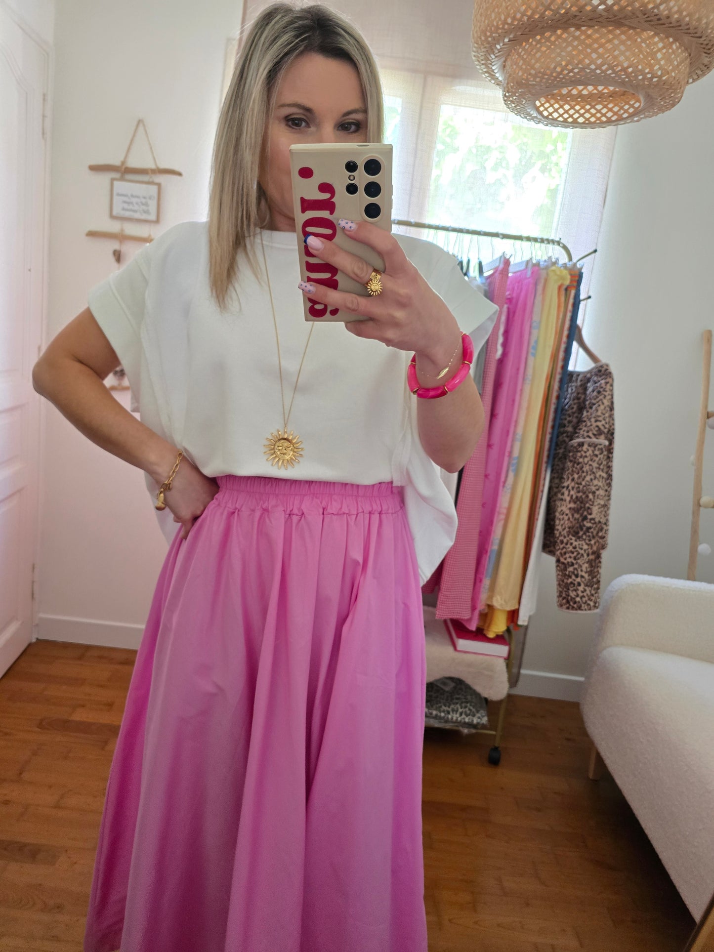 Top Pénélope blanc