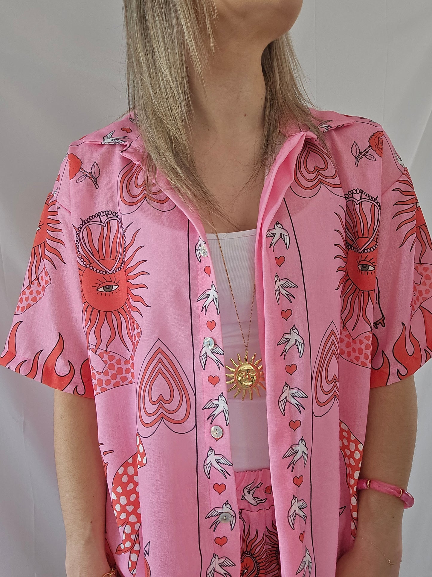 Ensemble Flavie rose