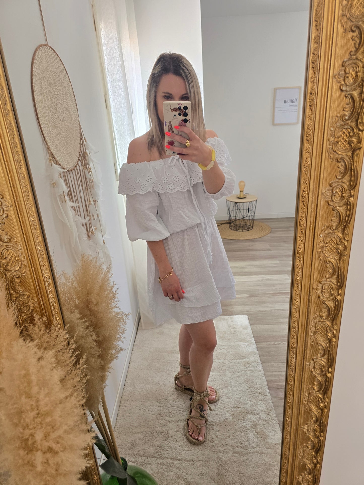 Robe Cassandre blanche