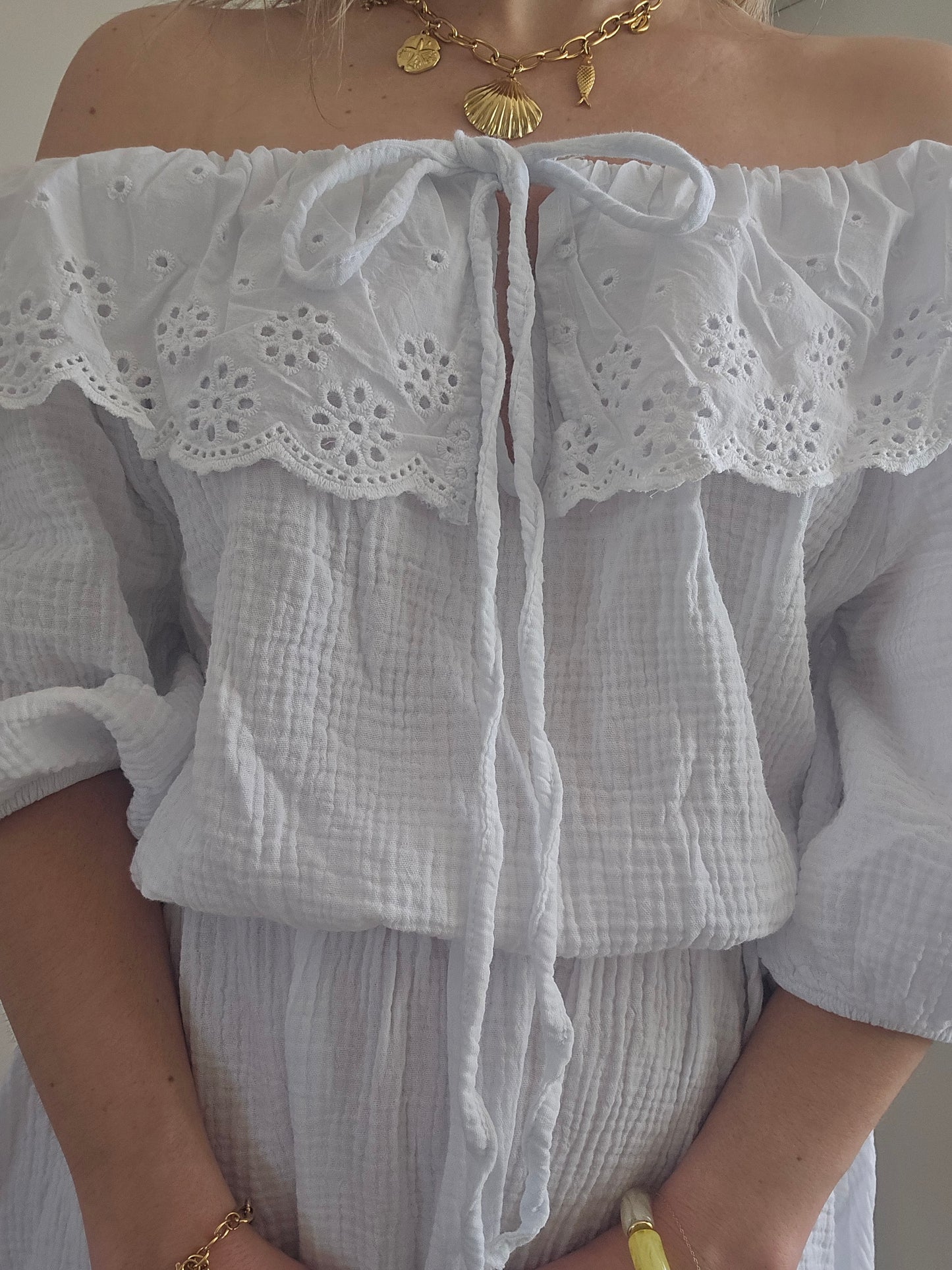 Robe Cassandre blanche