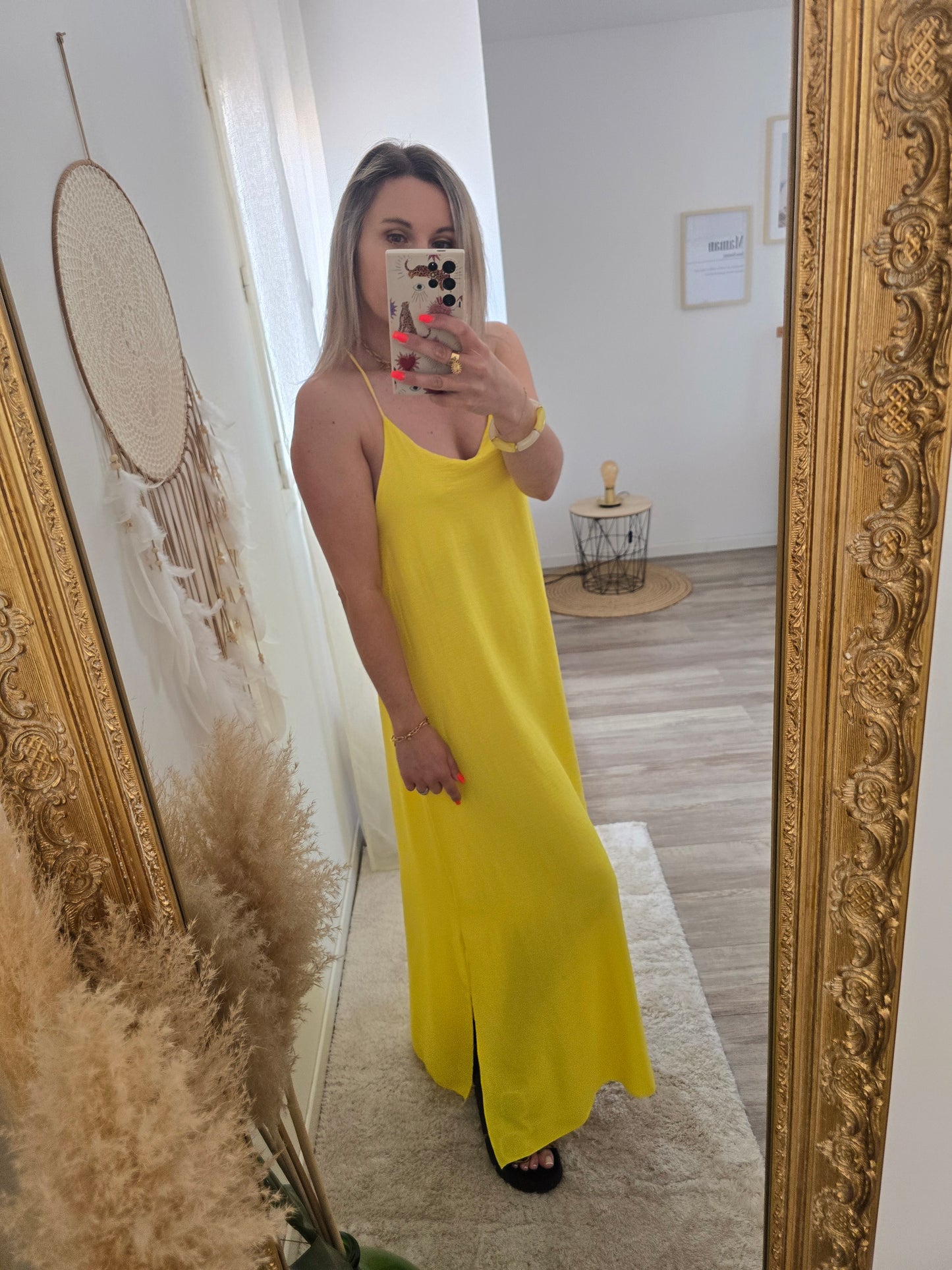 Robe Diane jaune