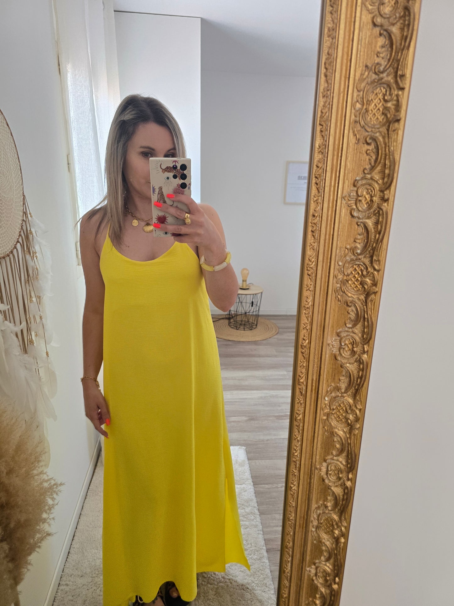 Robe Diane jaune