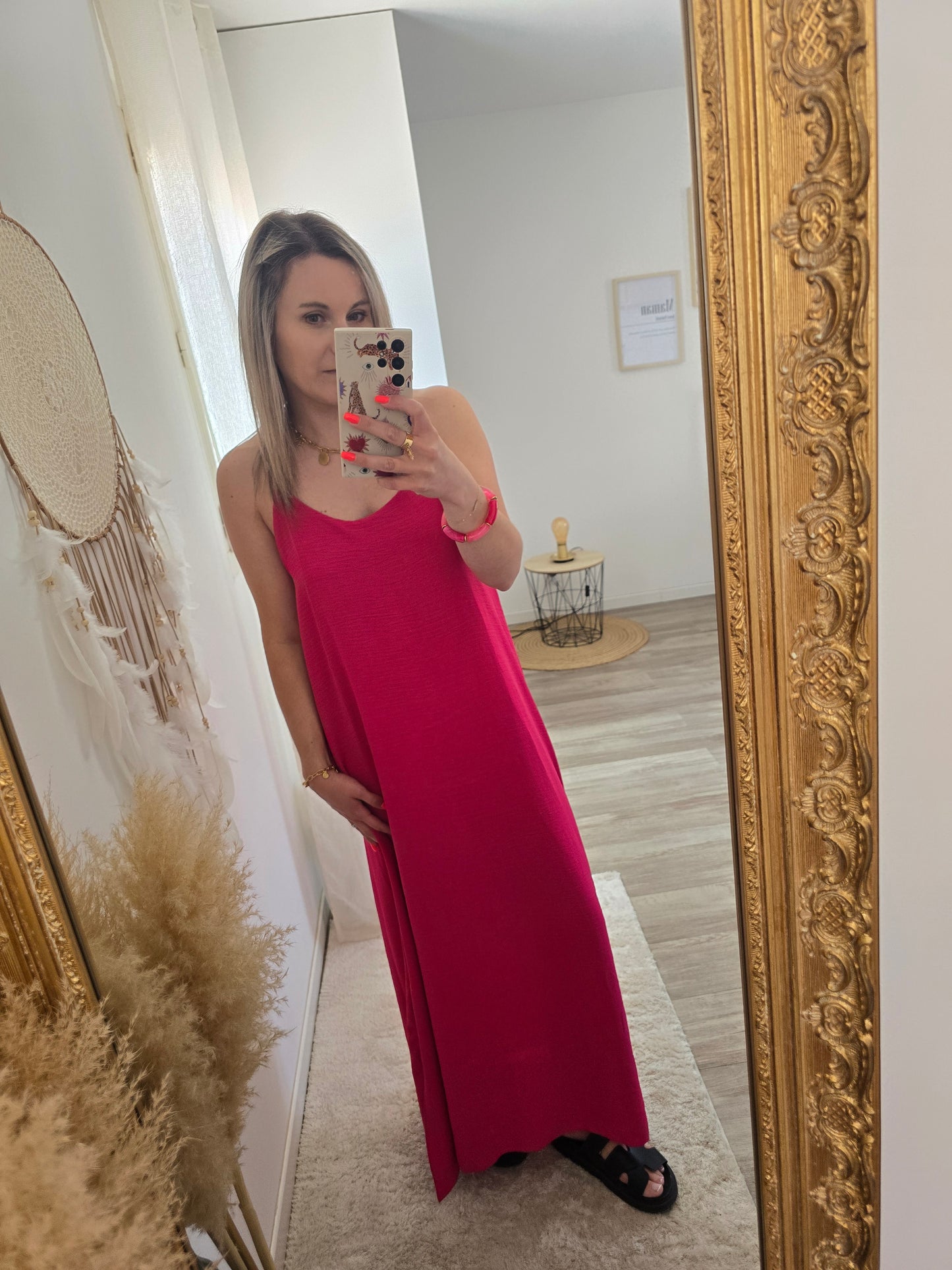 Robe Diane fuchsia
