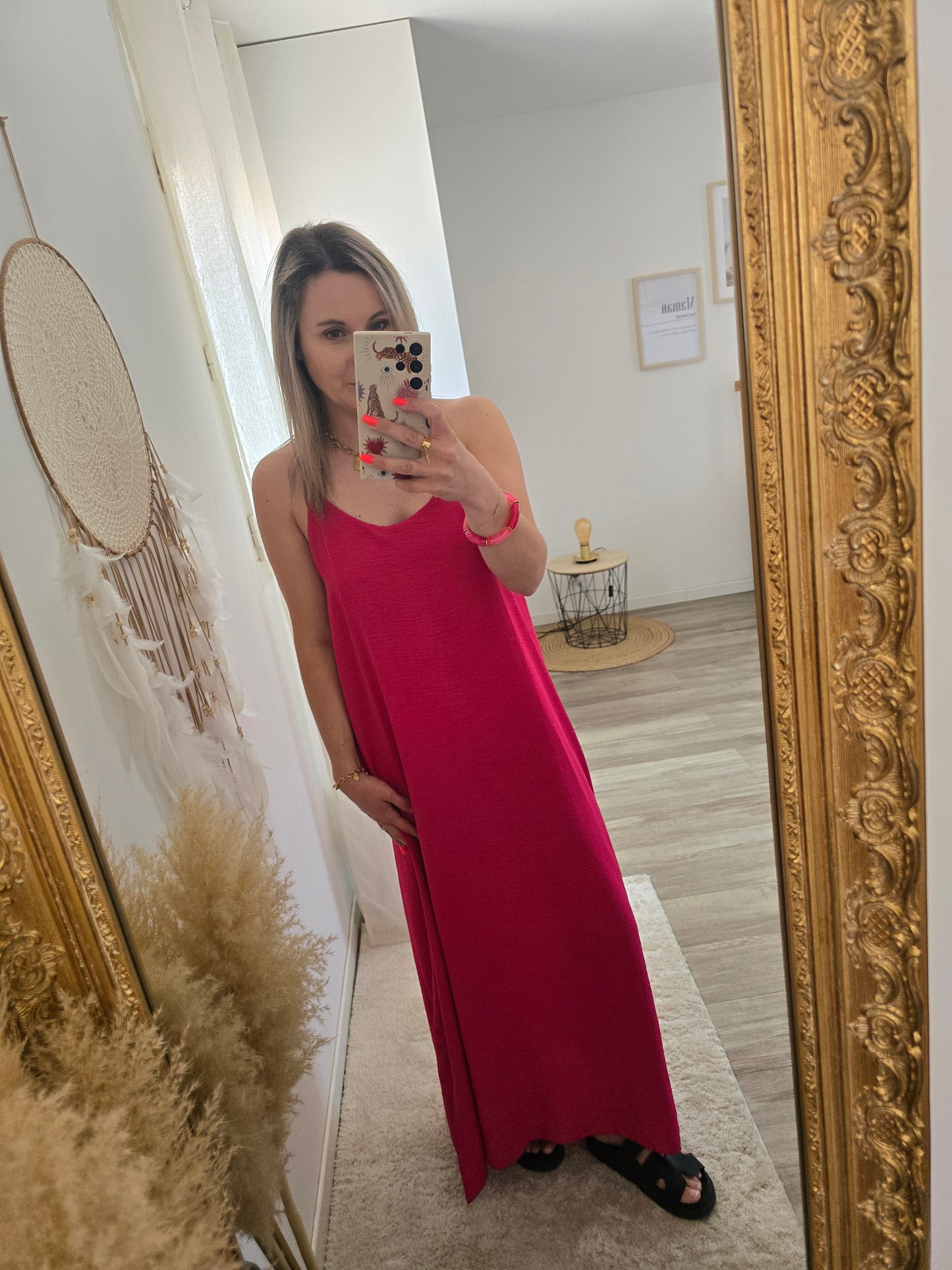 Robe Diane fuchsia