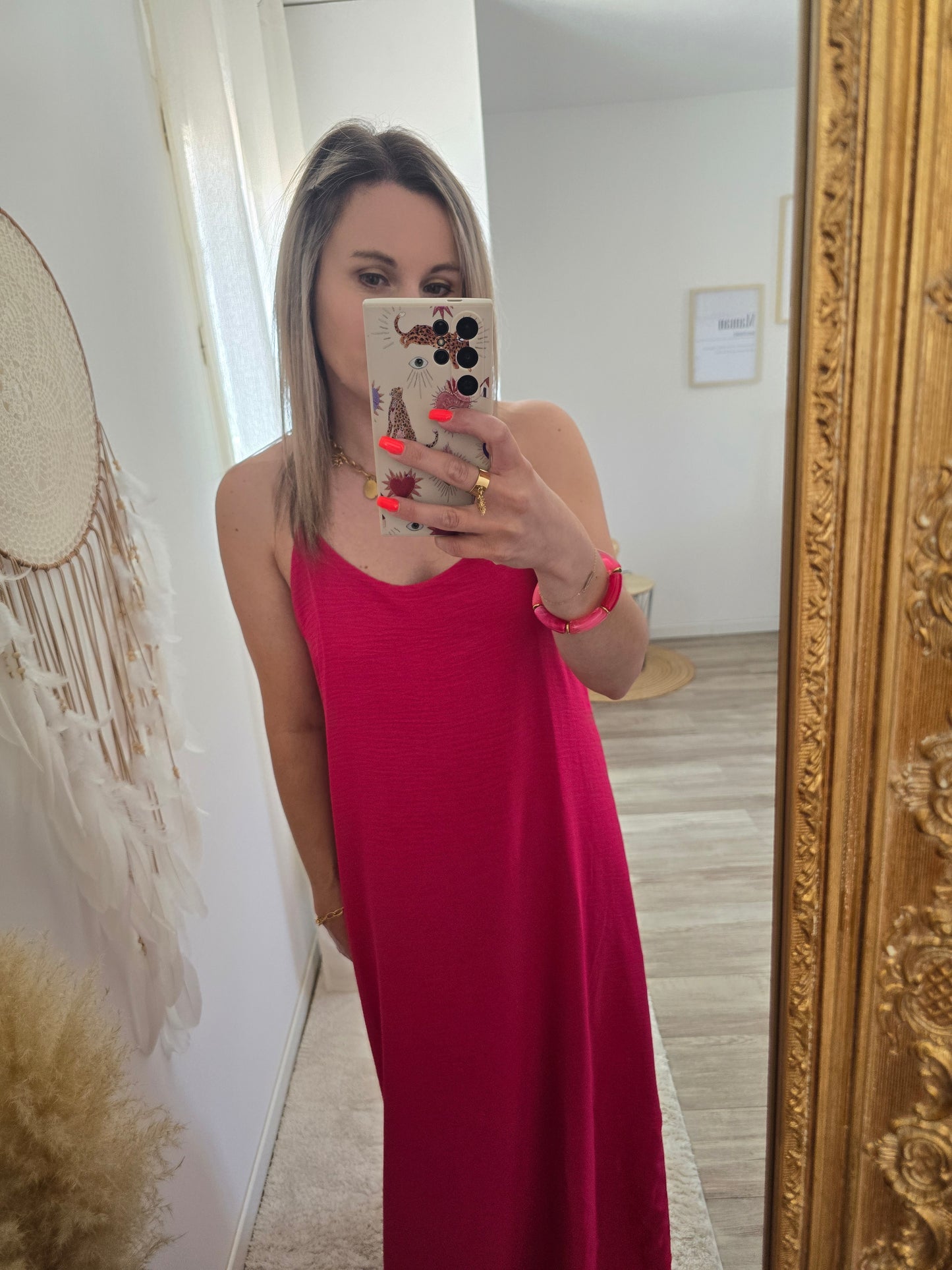 Robe Diane fuchsia