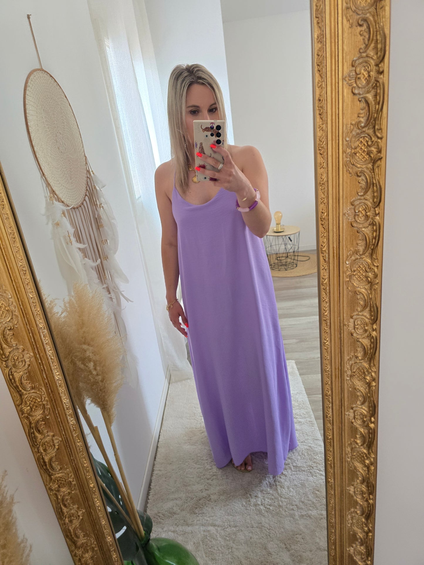 Robe Diane lilas