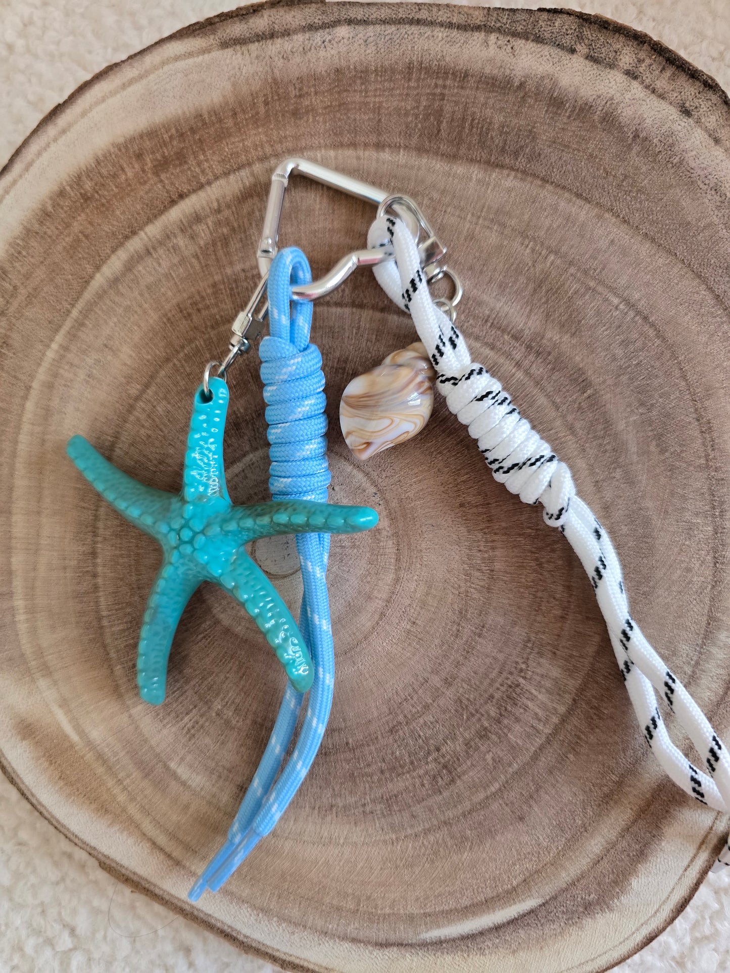 Grigri de sac étoile de mer turquoise