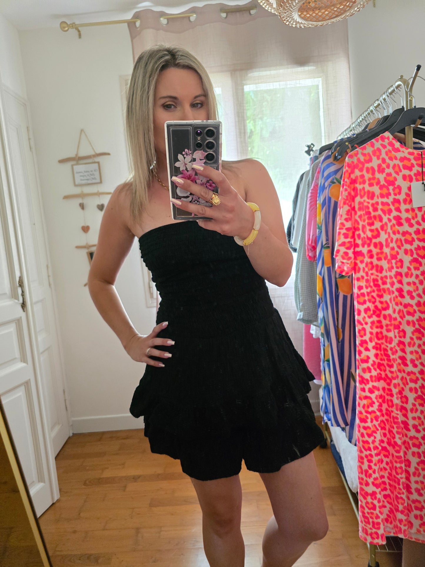 Combishort Arielle noir