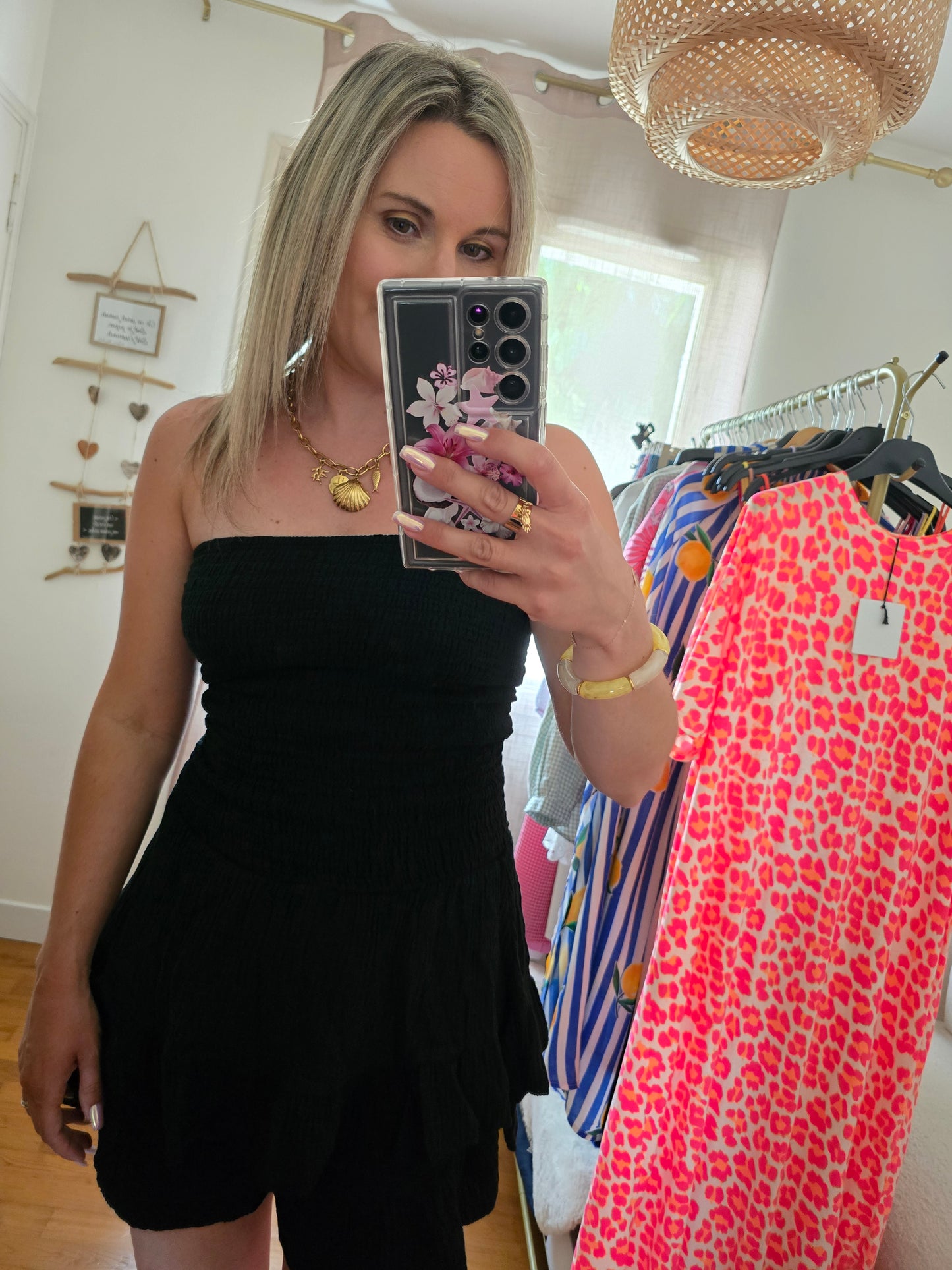 Combishort Arielle noir