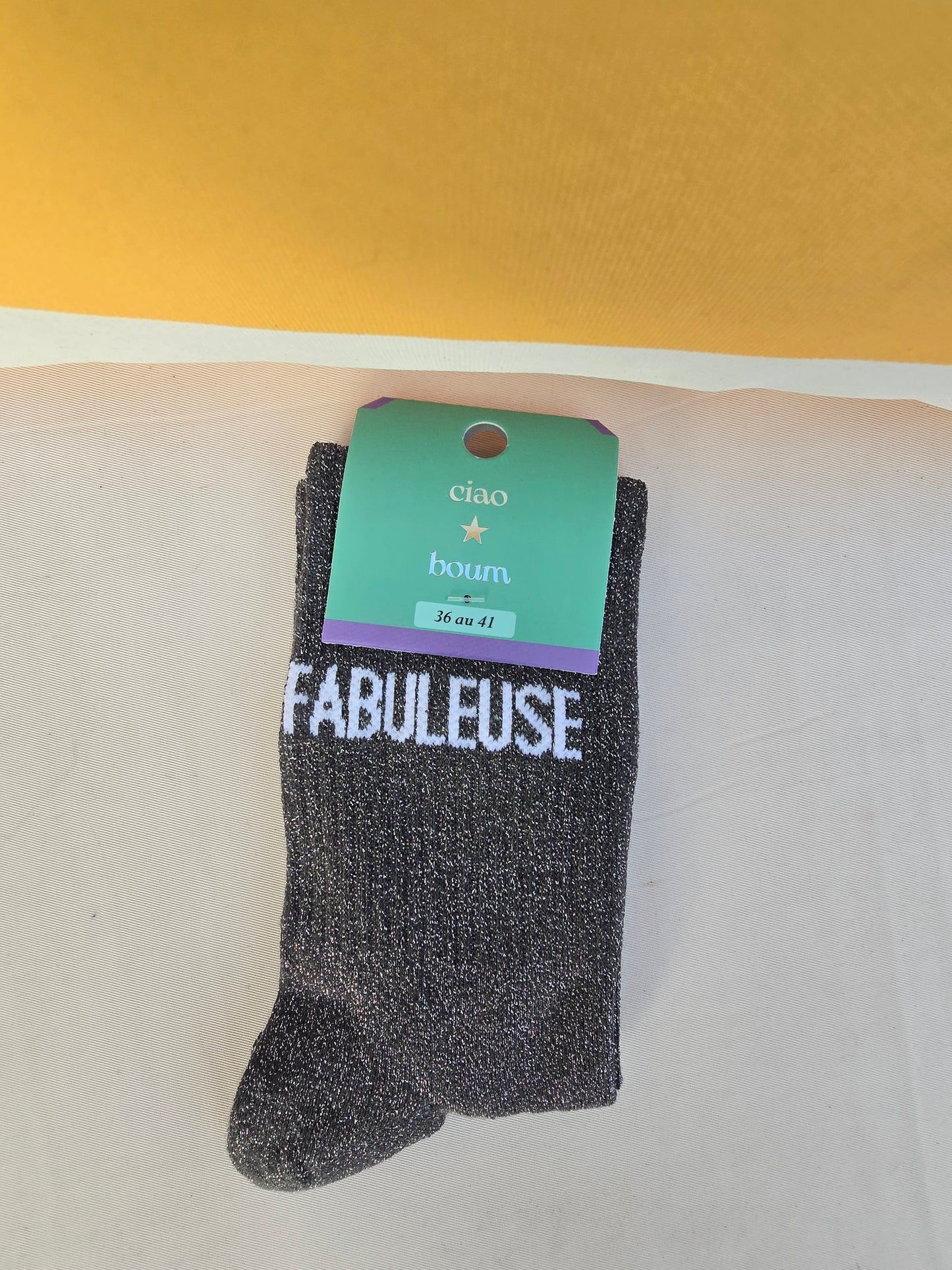 Chaussettes "Fabuleuse"
