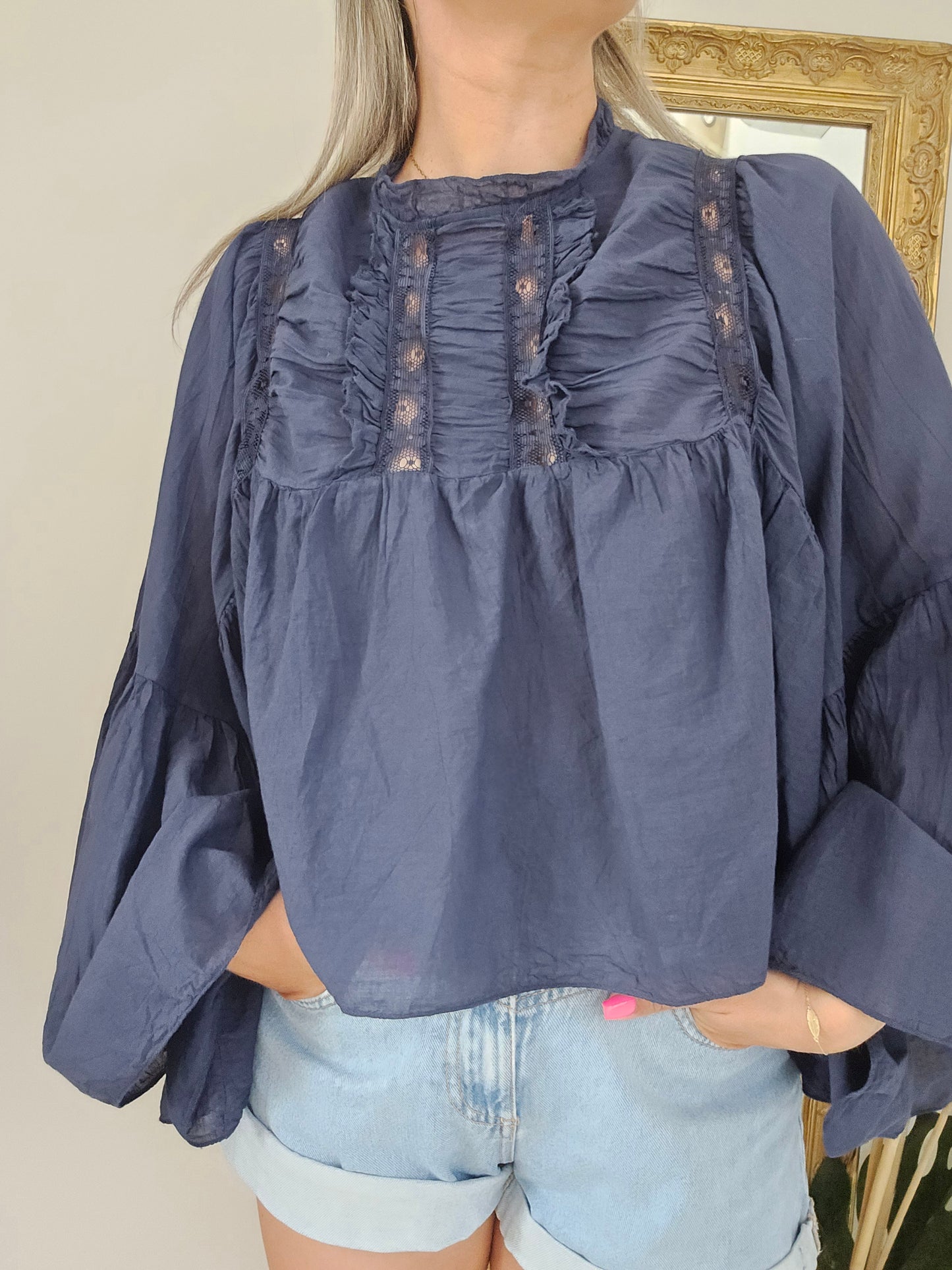 Blouse Vicky marine
