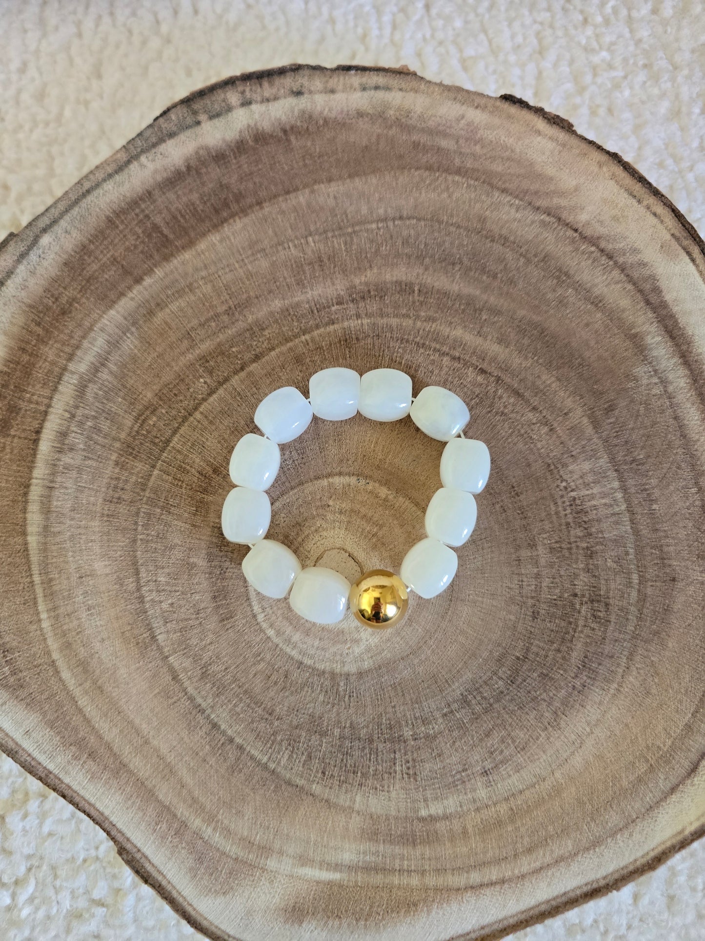 Bracelet Rio écru
