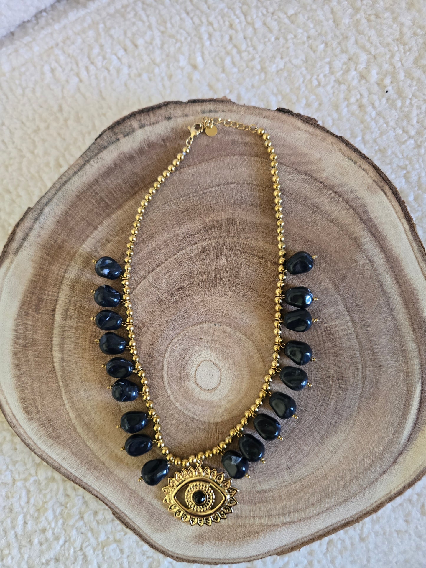 Collier Oeil noir
