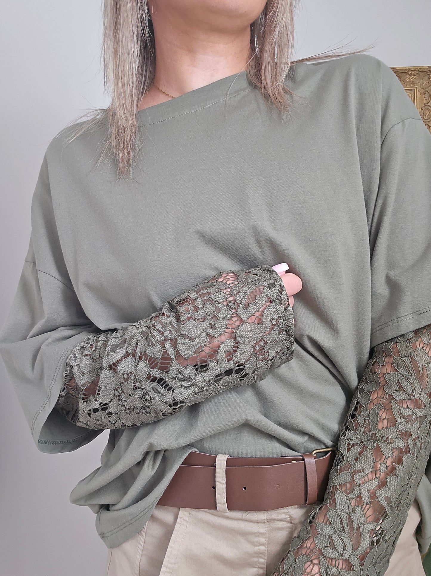 T-shirt Carla kaki