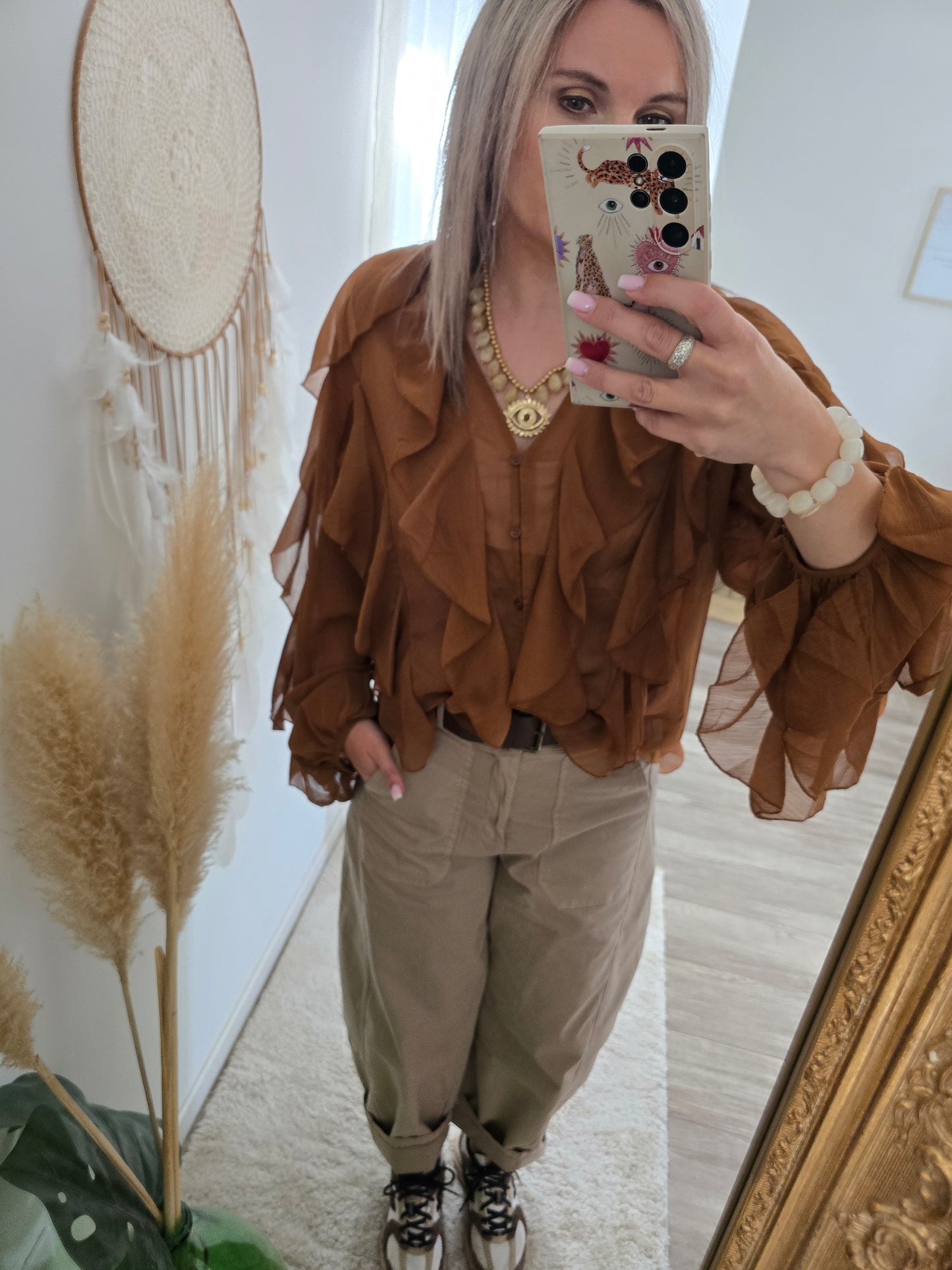 Blouse Tamara Camel