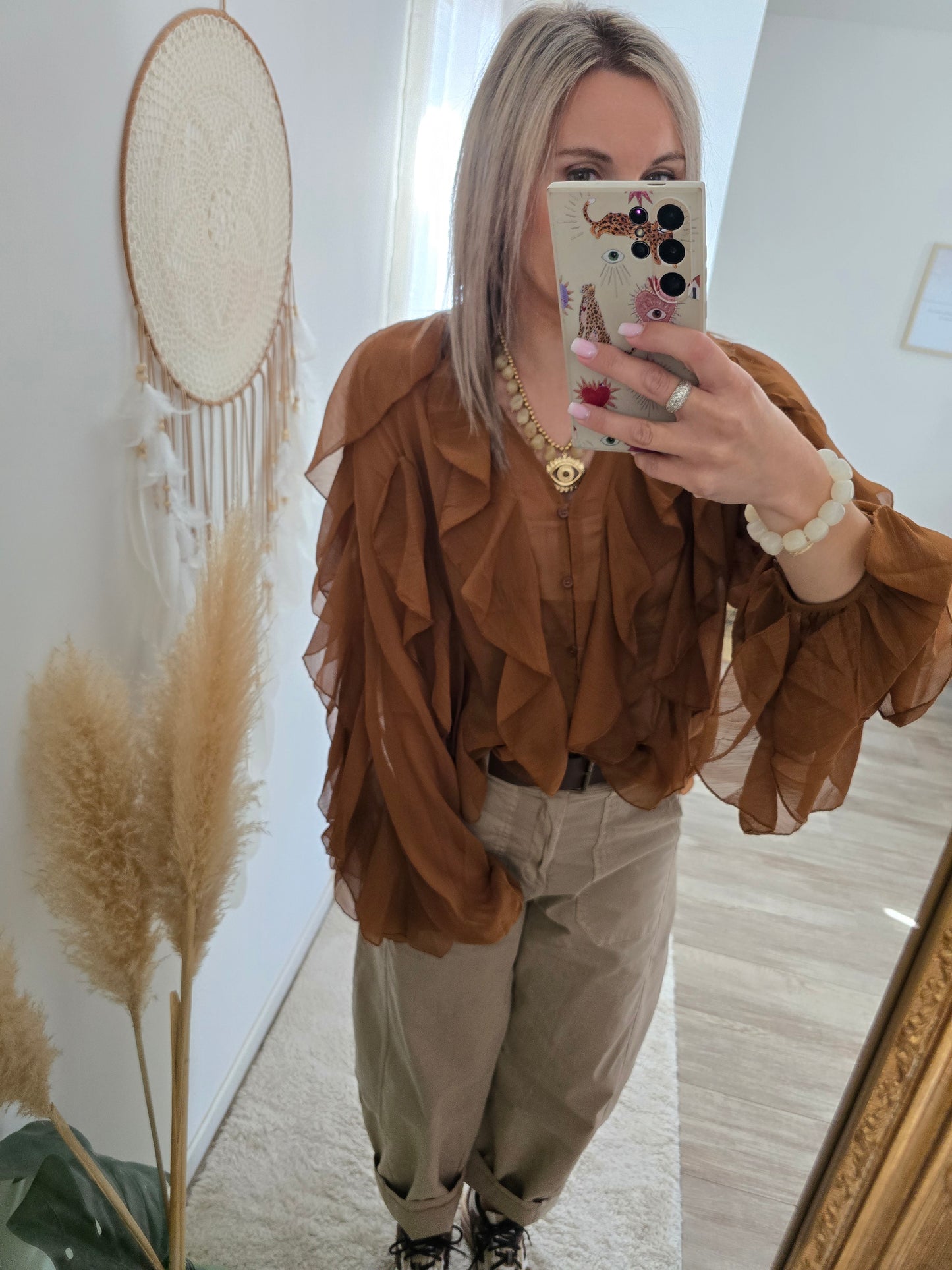 Blouse Tamara Camel