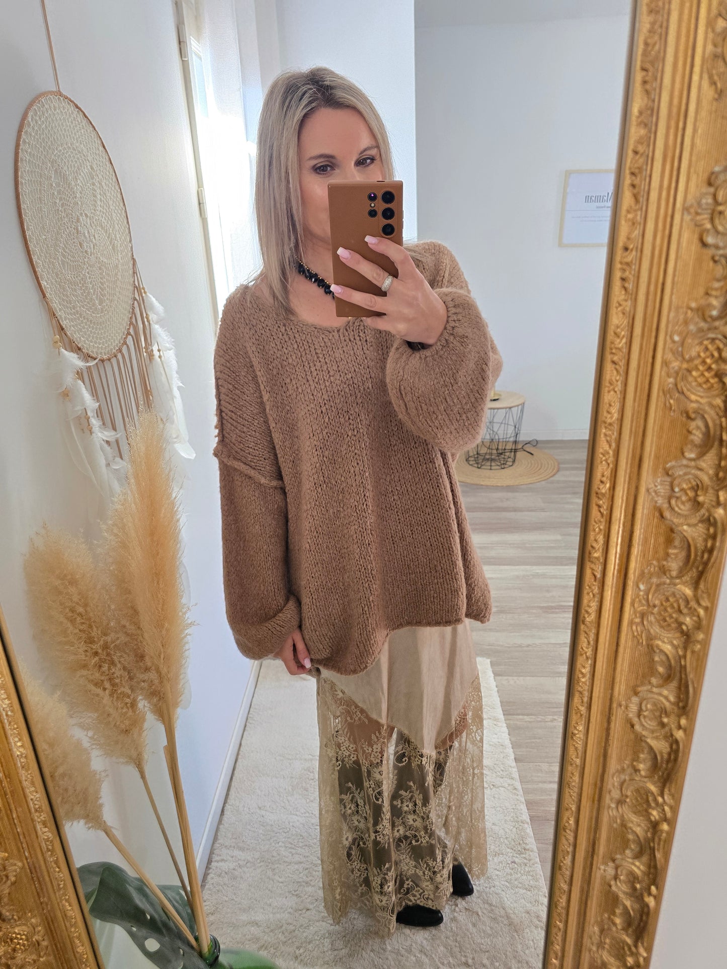 Jupe Noélie camel