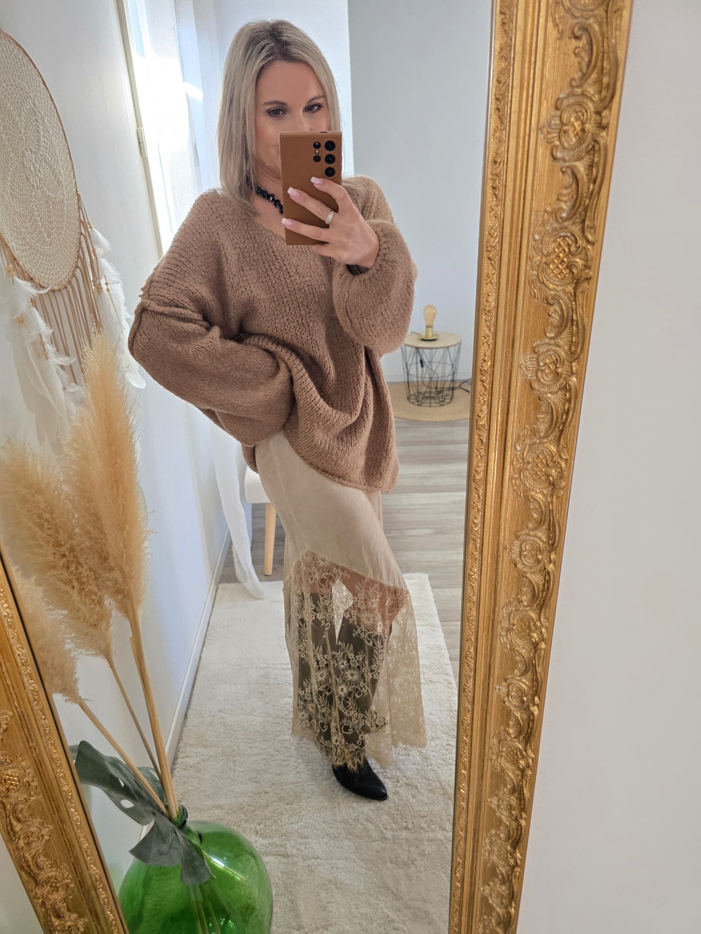 Jupe Noélie camel