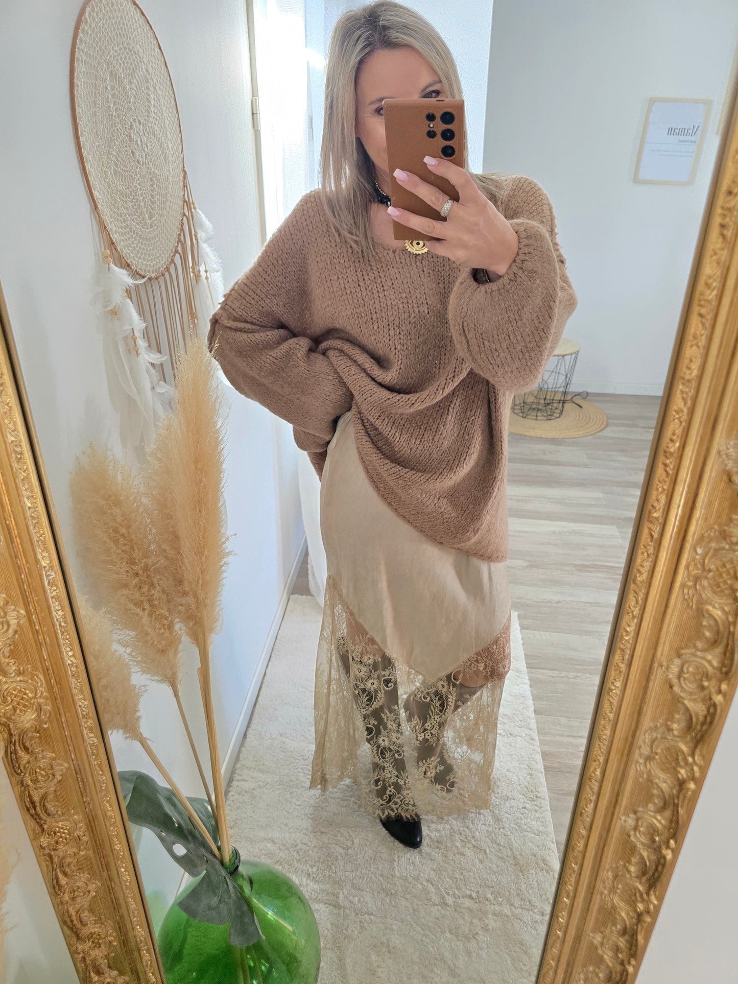 Jupe Noélie camel