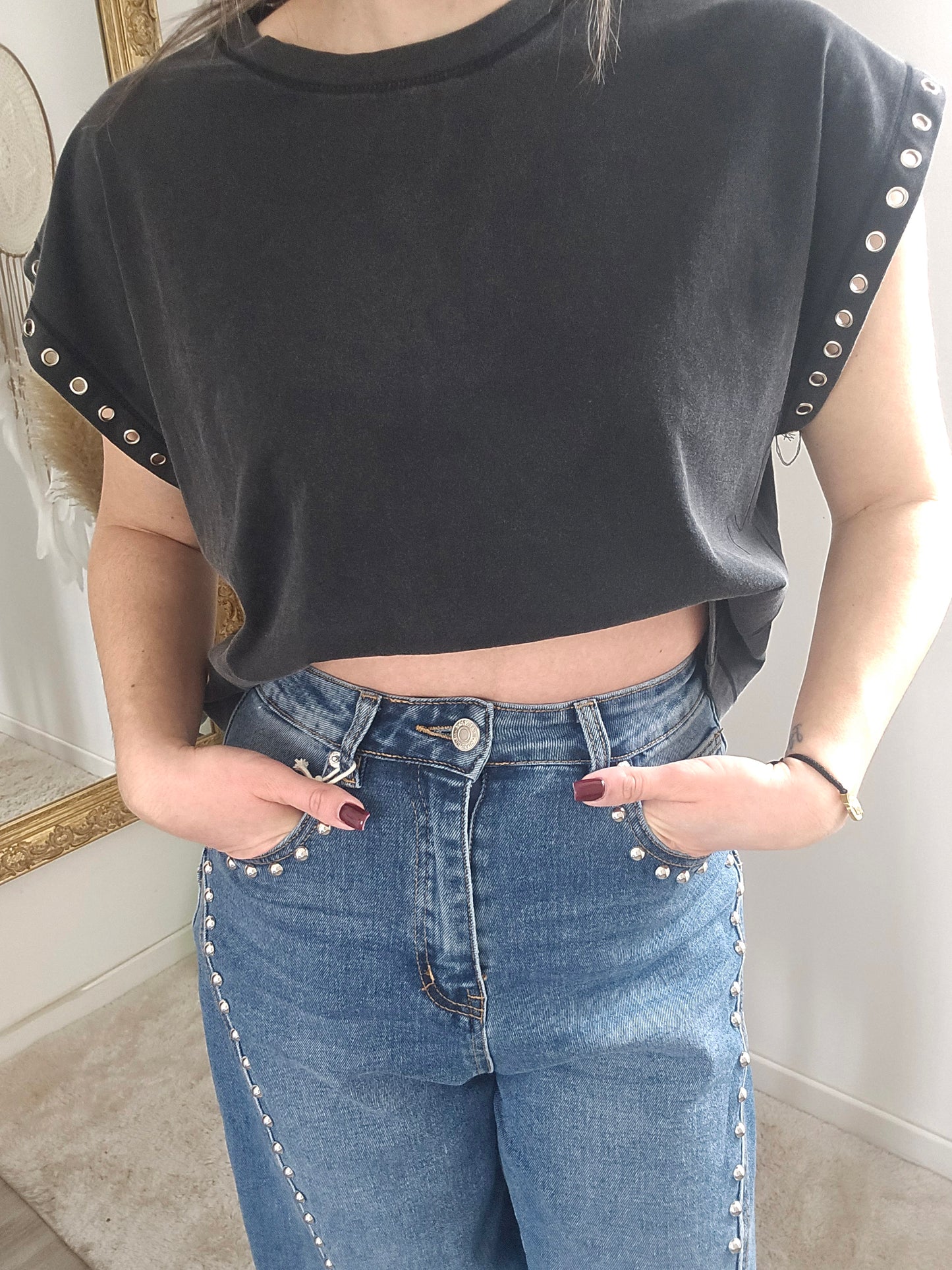 T- shirt Gertrude gris
