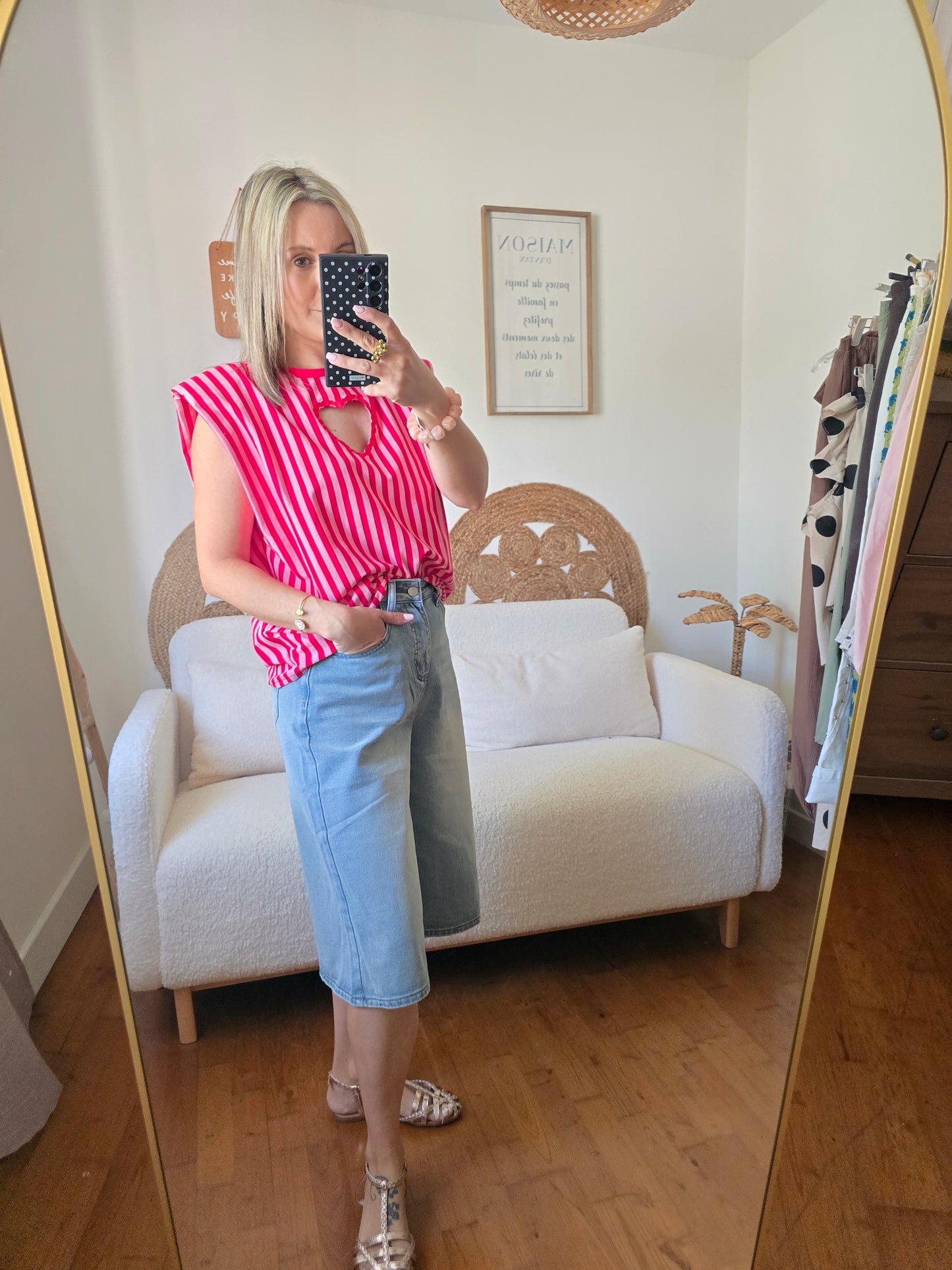 T-shirt Julia rouge