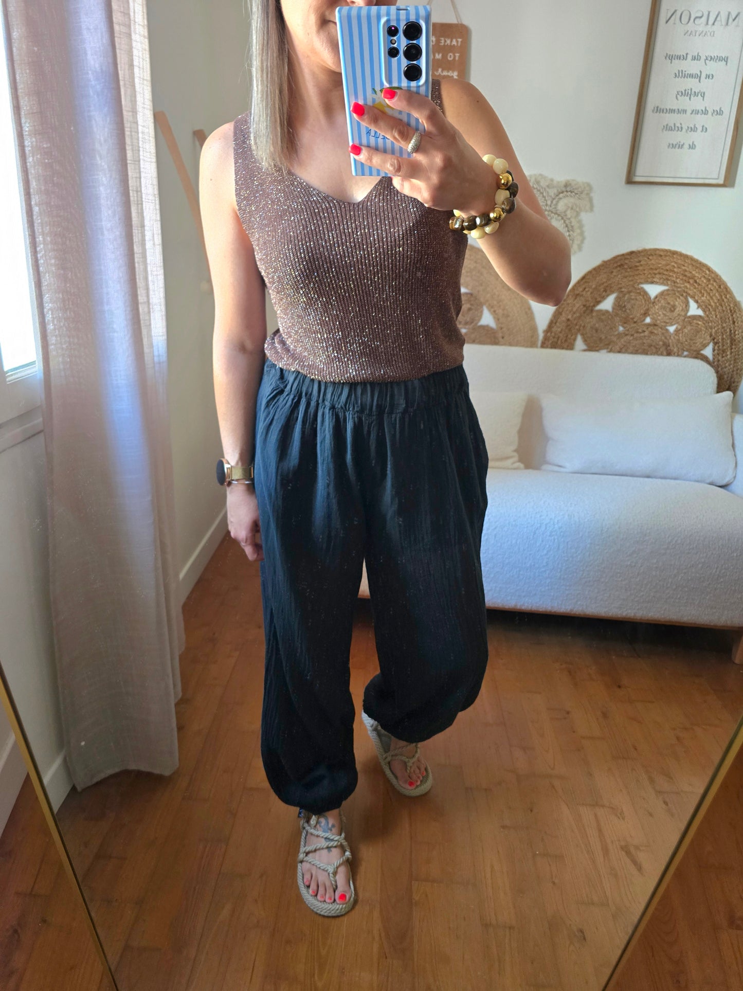 Pantalon Anita noir