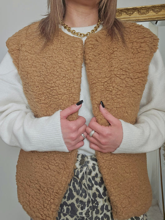 Veste Daphné camel