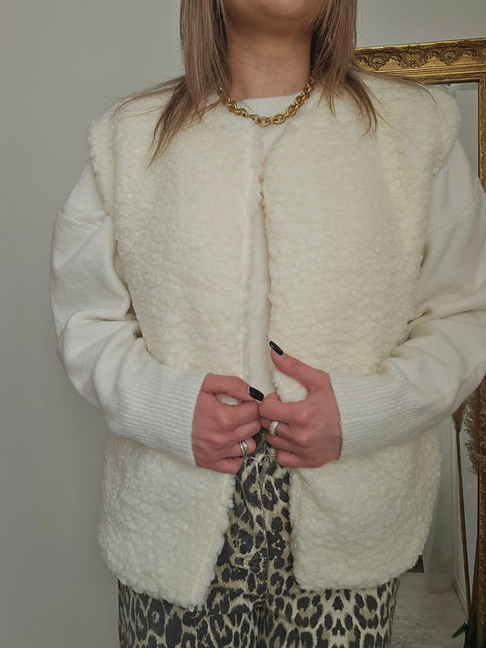 Veste Daphné écru