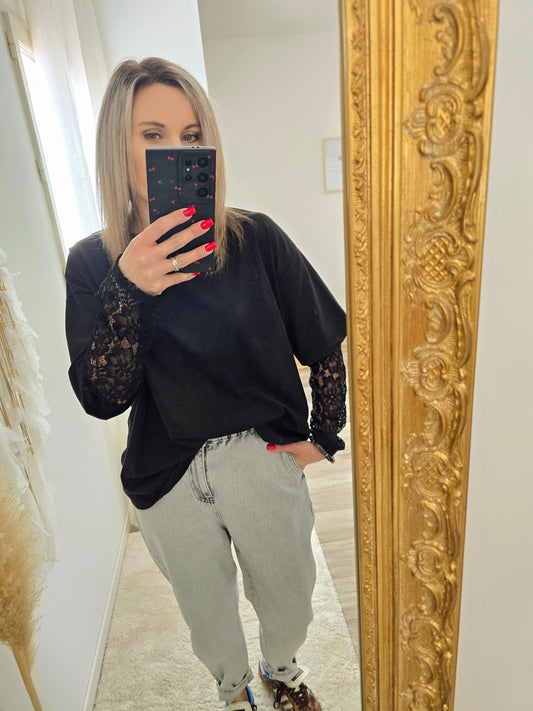 T-shirt Carla noir