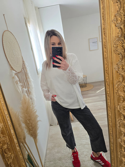 T-shirt Carla blanc