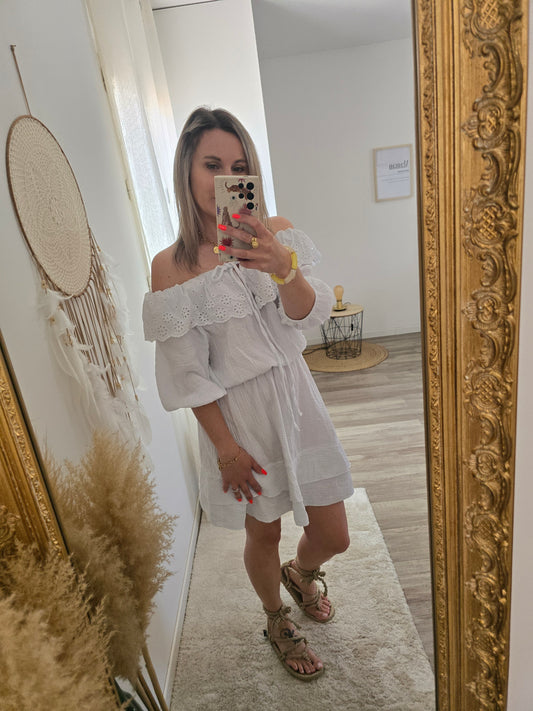 Robe Cassandre blanche