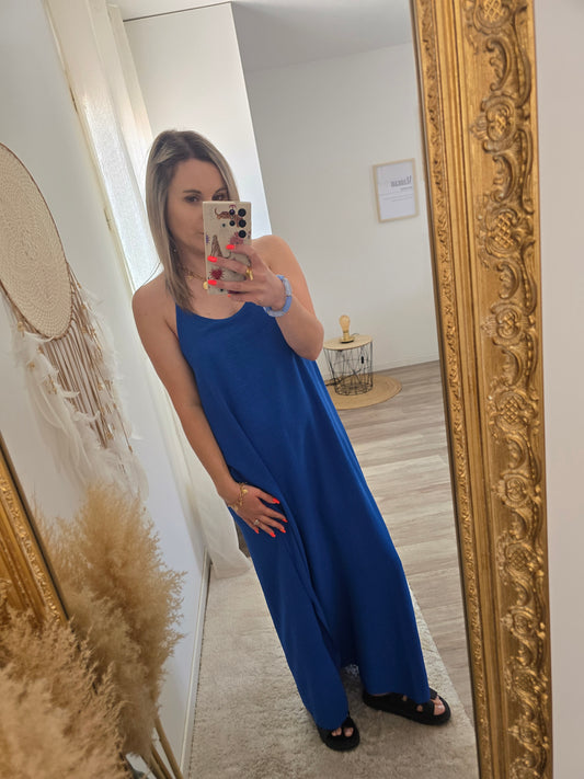 Robe Diane bleu roi