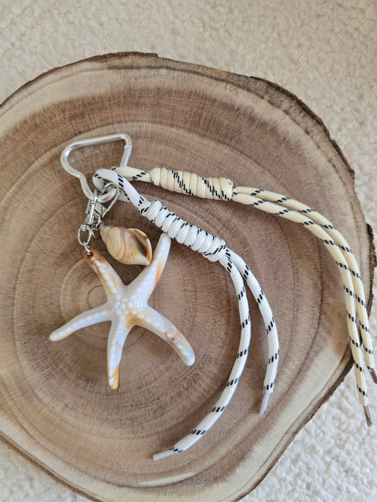 Grigri de sac étoile blanche