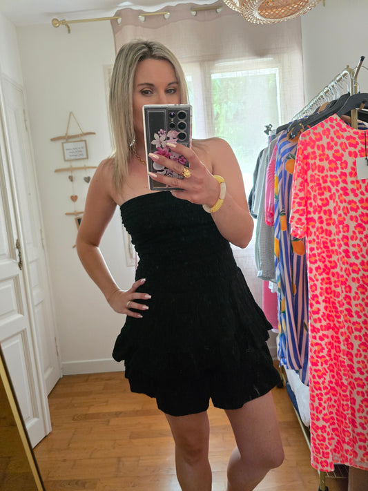 Combishort Arielle noir