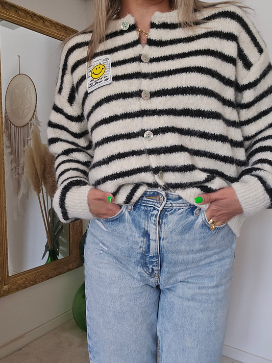 Gilet Smiley noir