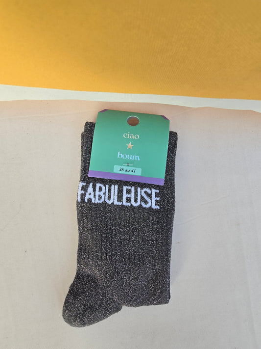 Chaussettes "Fabuleuse"