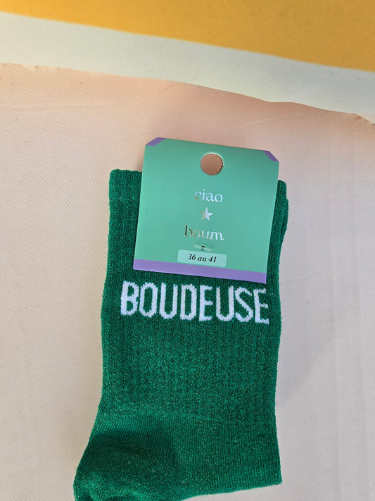 Chaussettes "Boudeuse"