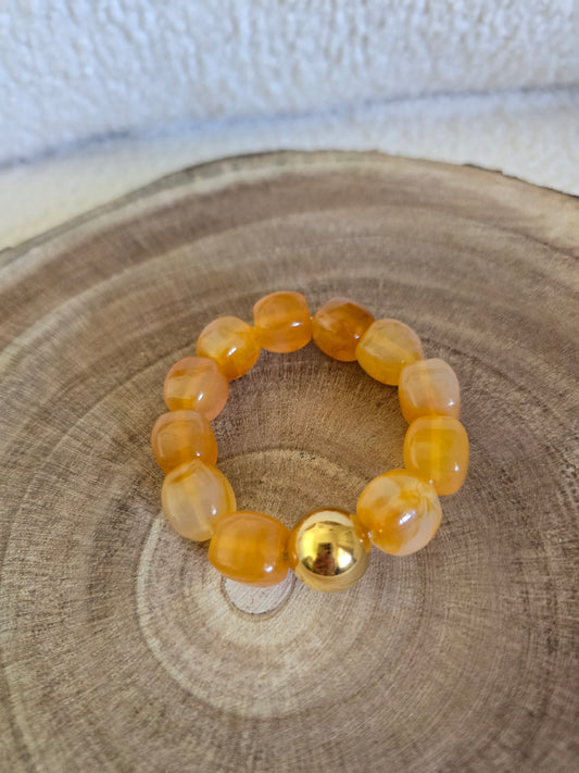 Bracelet Rio ambre