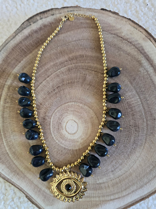 Collier Oeil noir