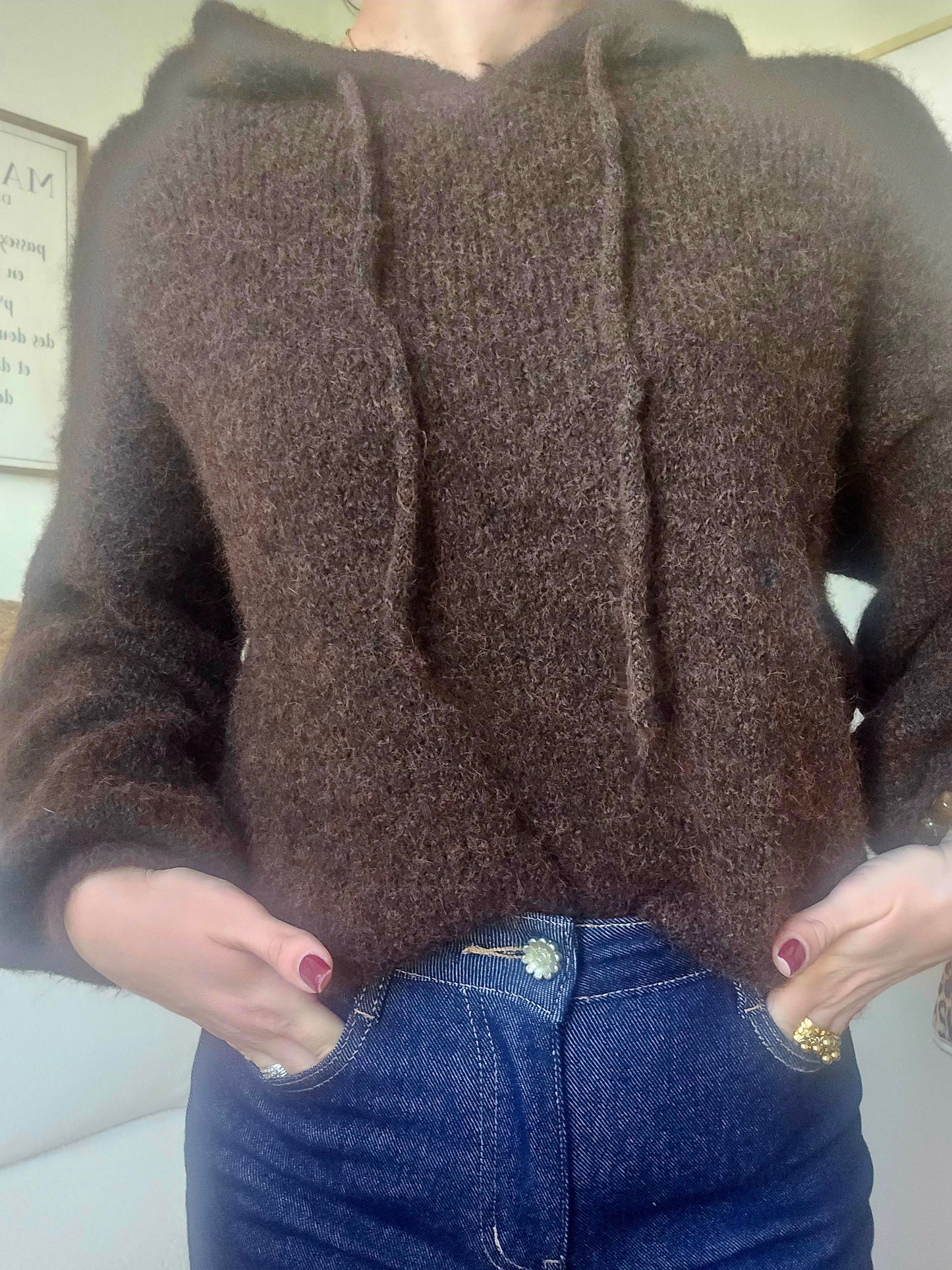 Pull Agatha chocolat