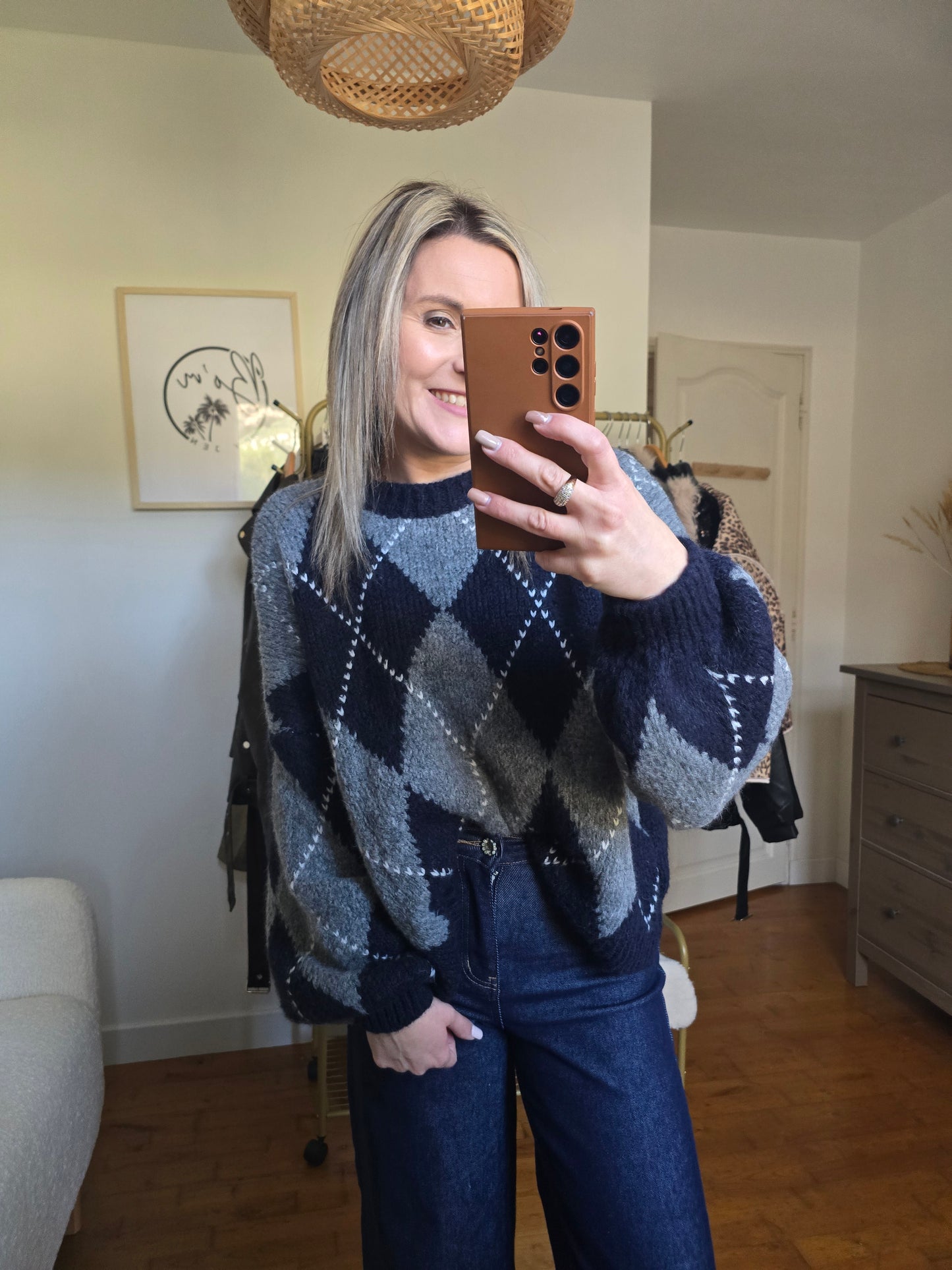 Pull Margaret bleu marine