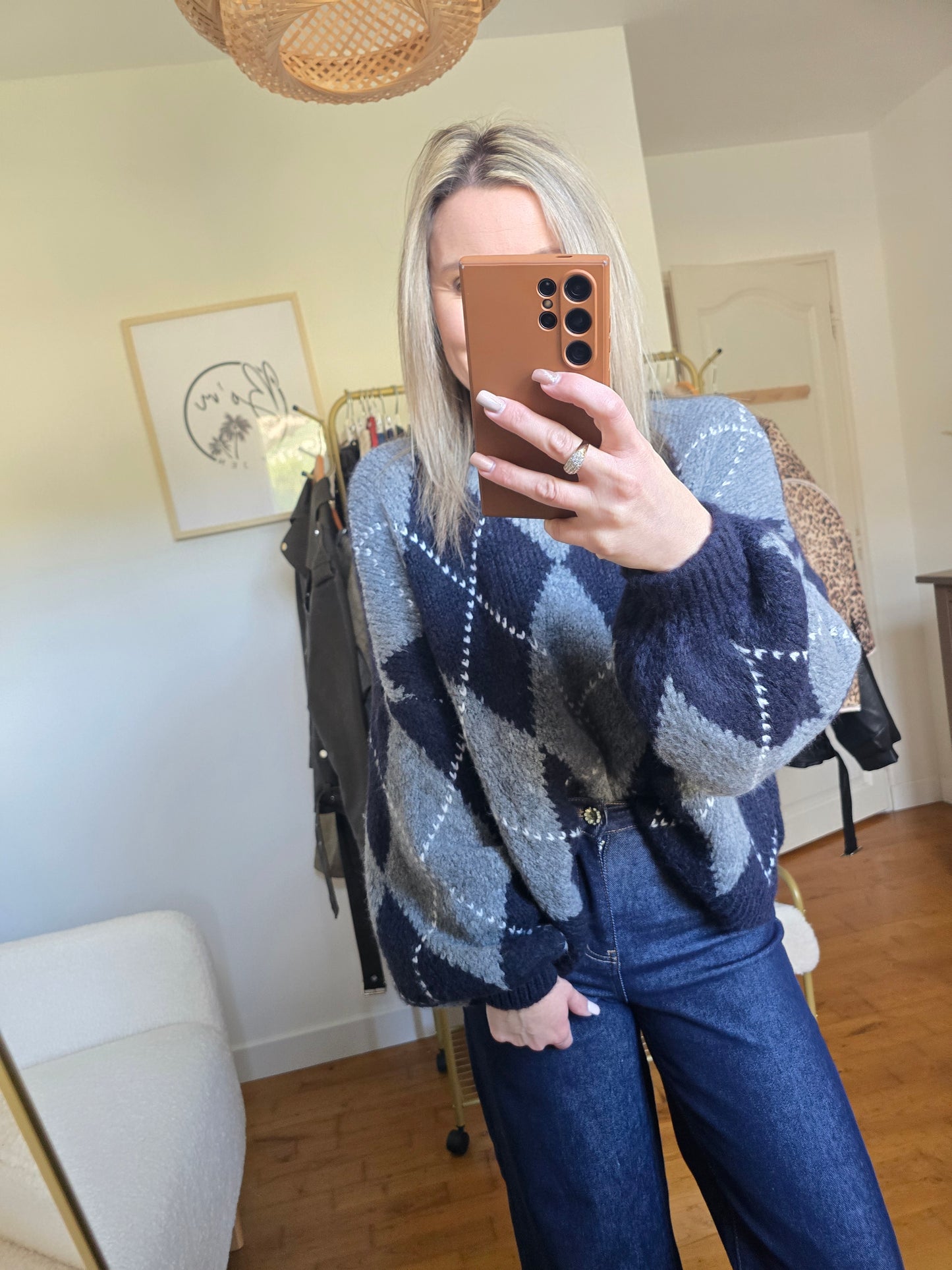 Pull Margaret bleu marine