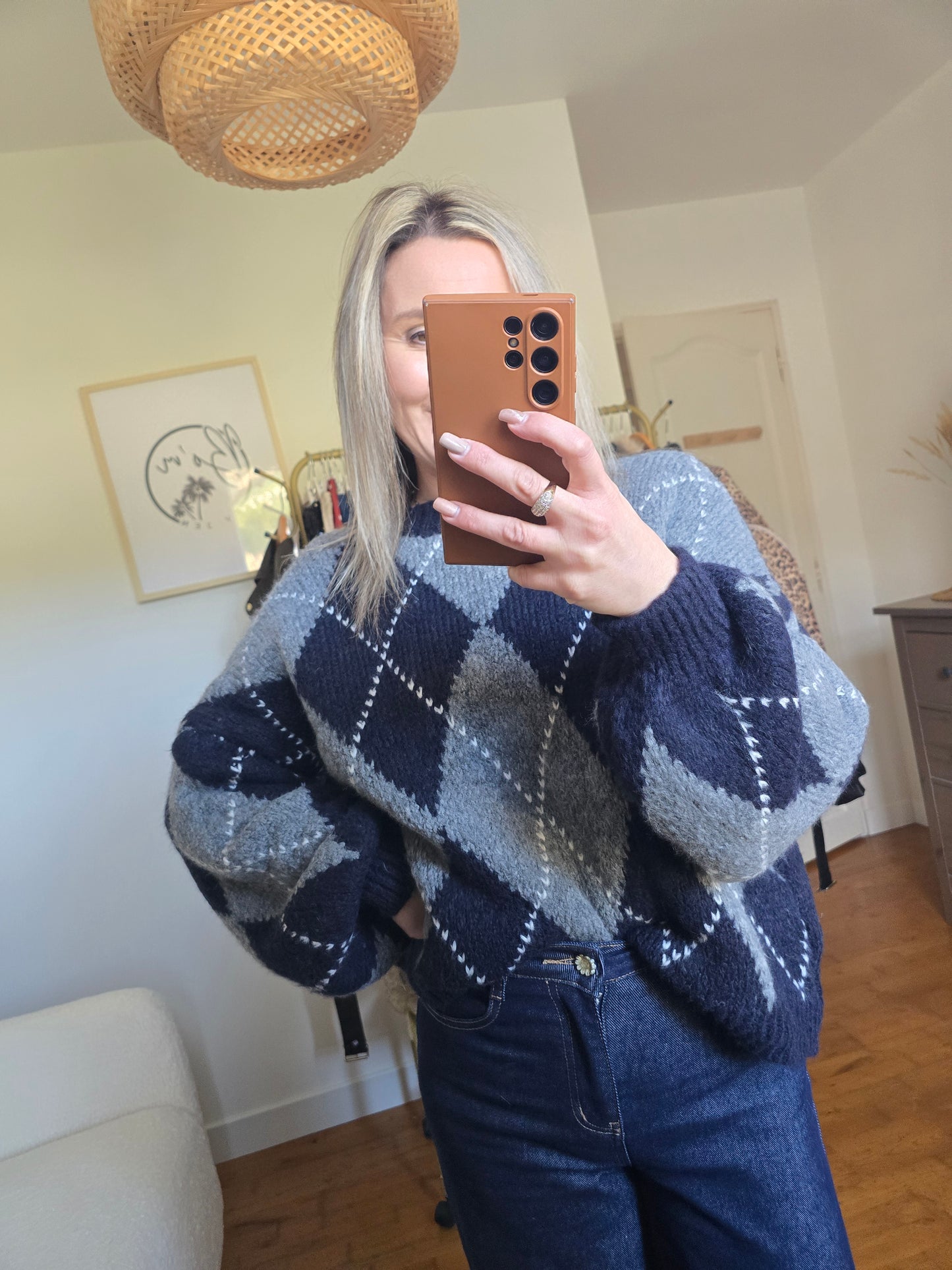 Pull Margaret bleu marine