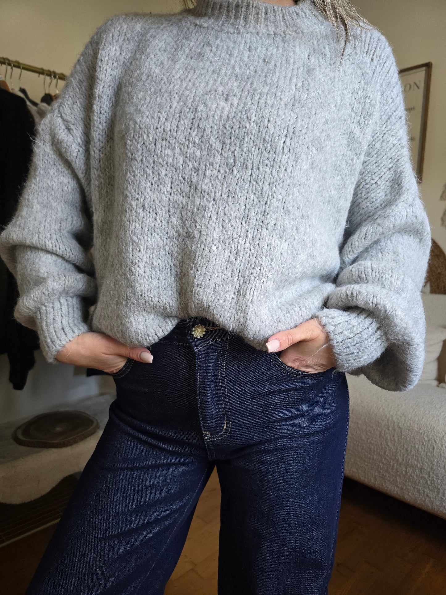 Pull Coline gris