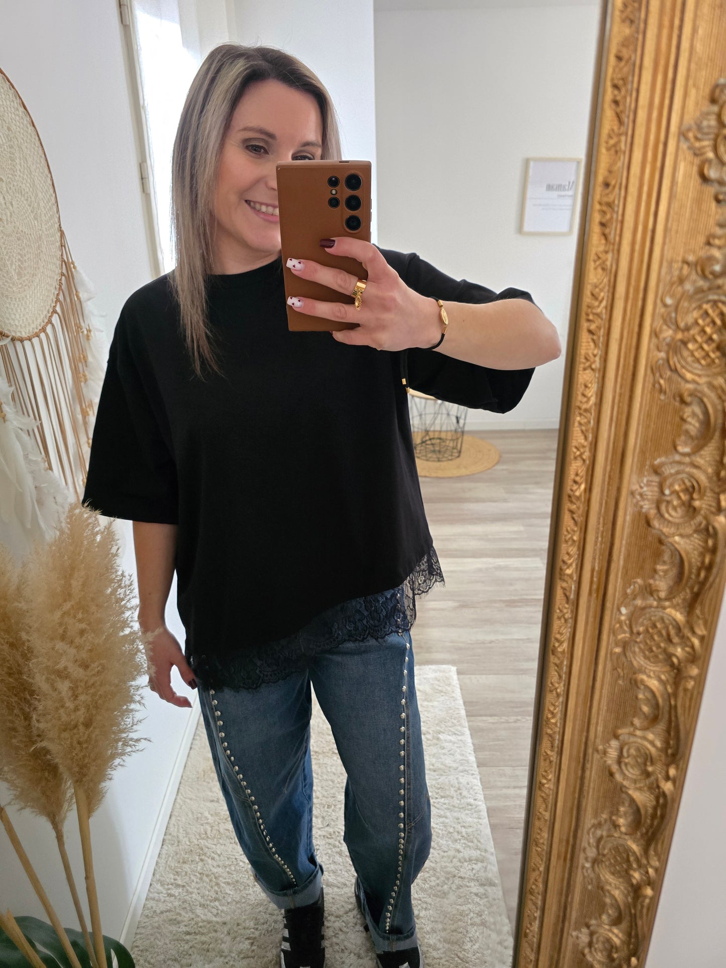 T-shirt Lou noir