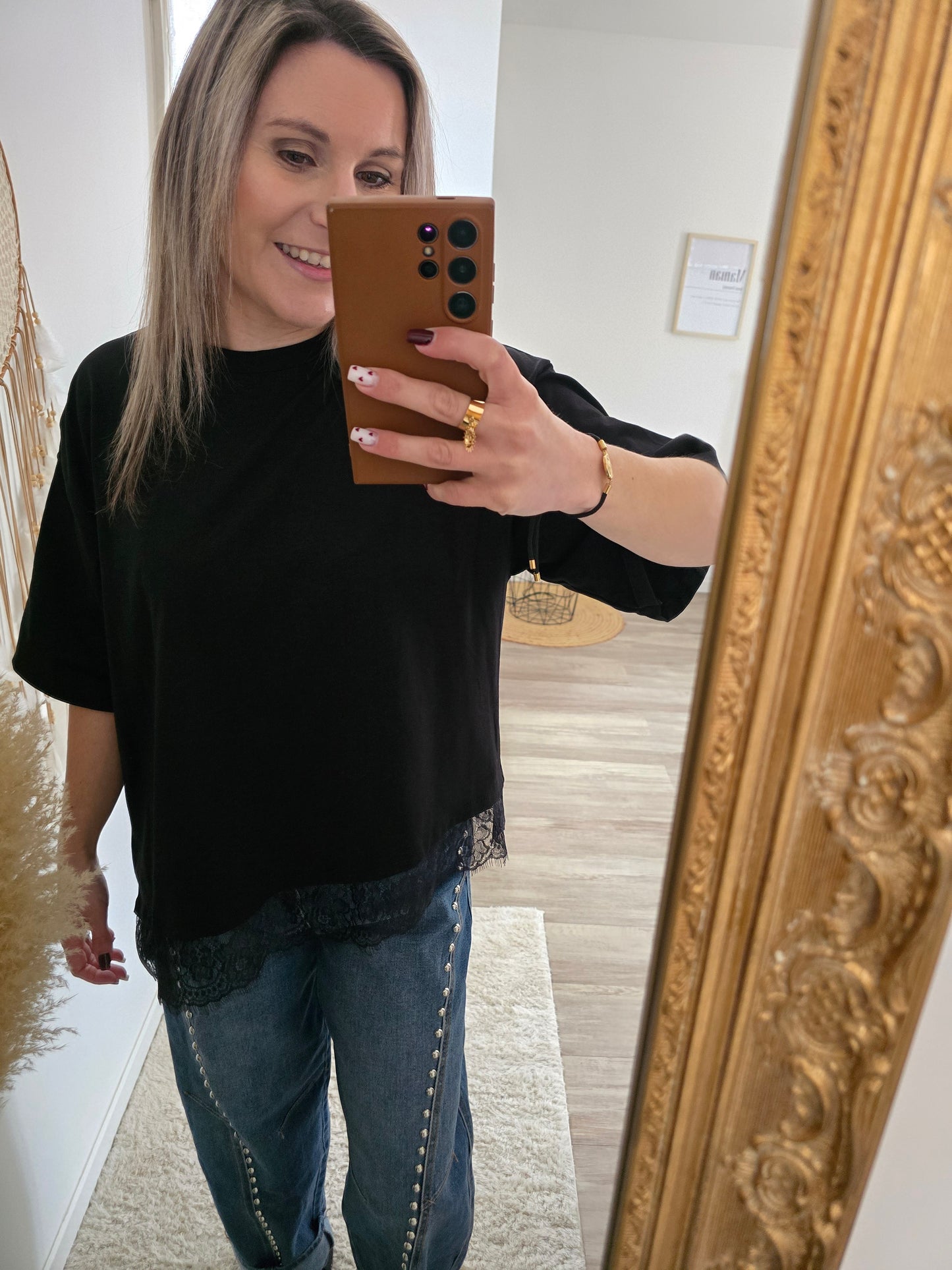 T-shirt Lou noir