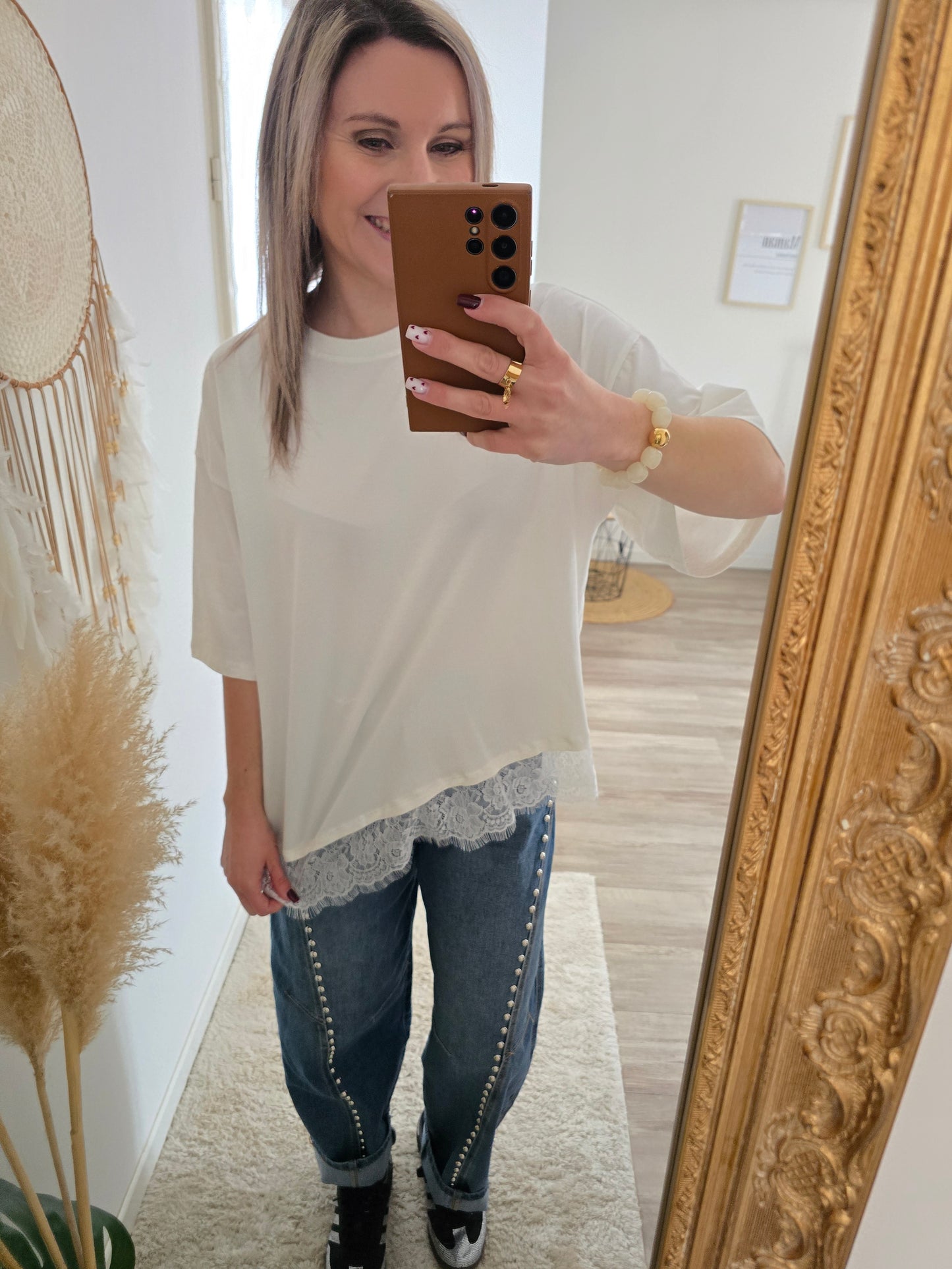 T-shirt Lou blanc